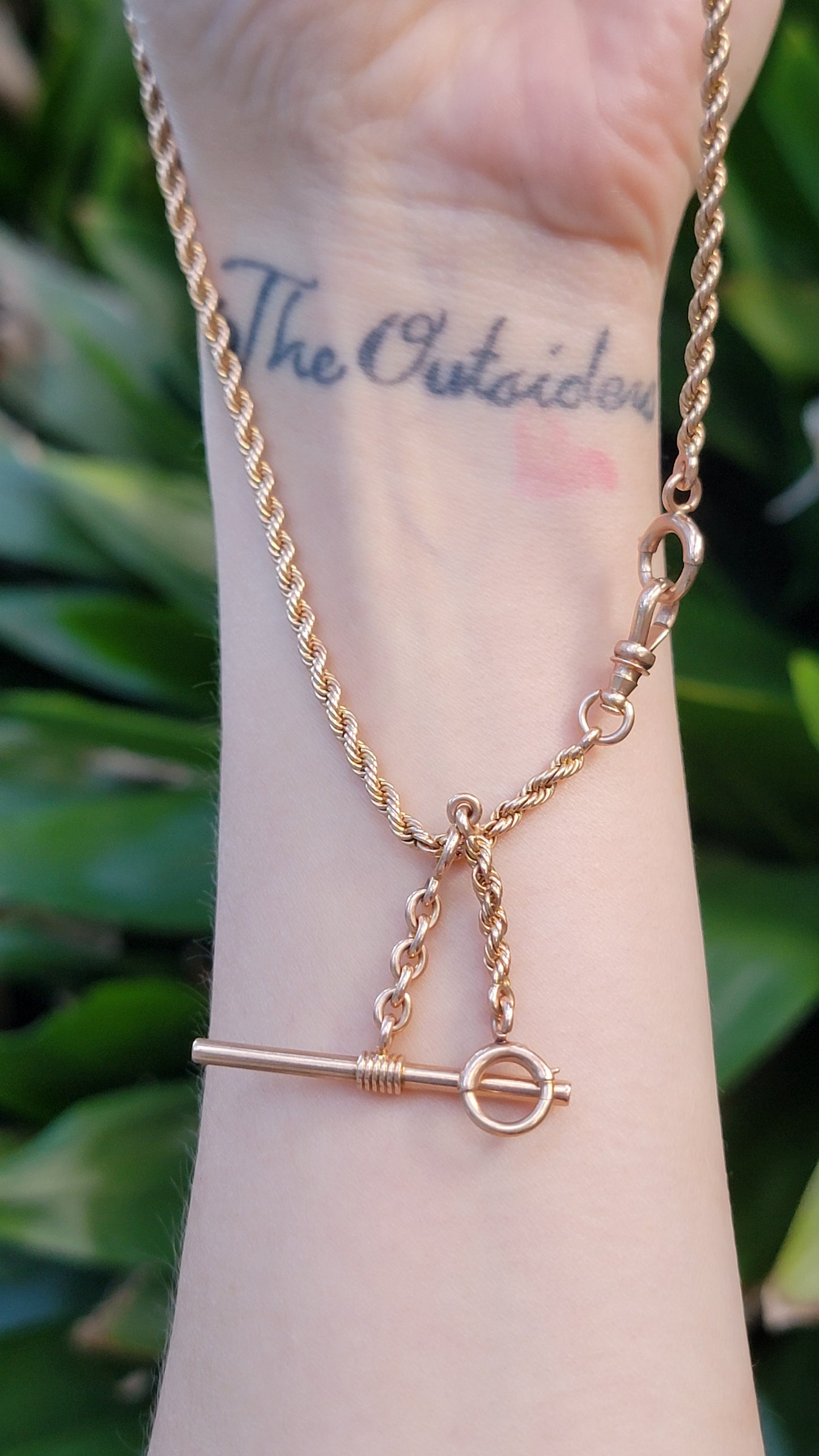 14k Rope Watch Chain