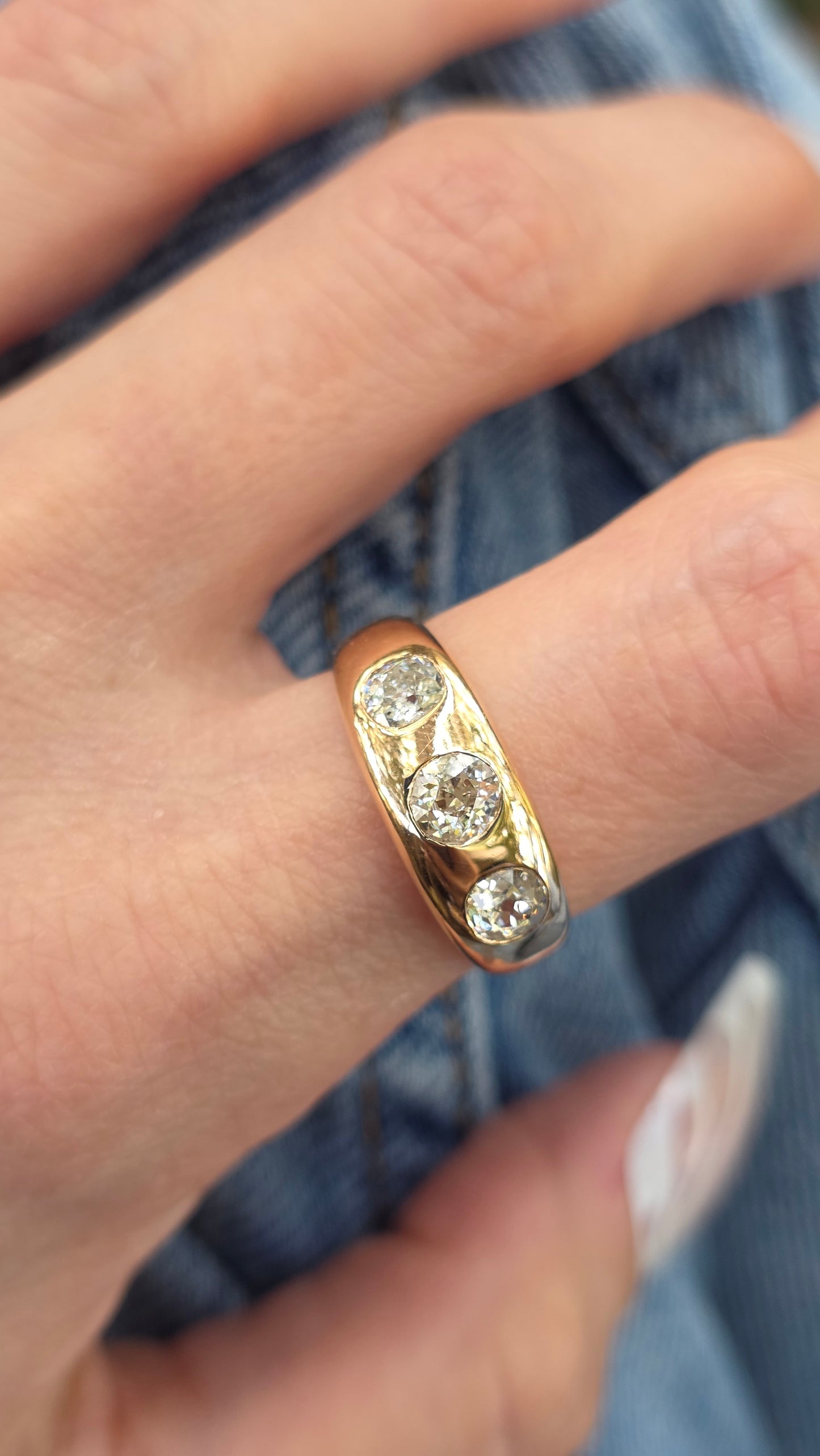 14k OMC Doughnut Band Ring