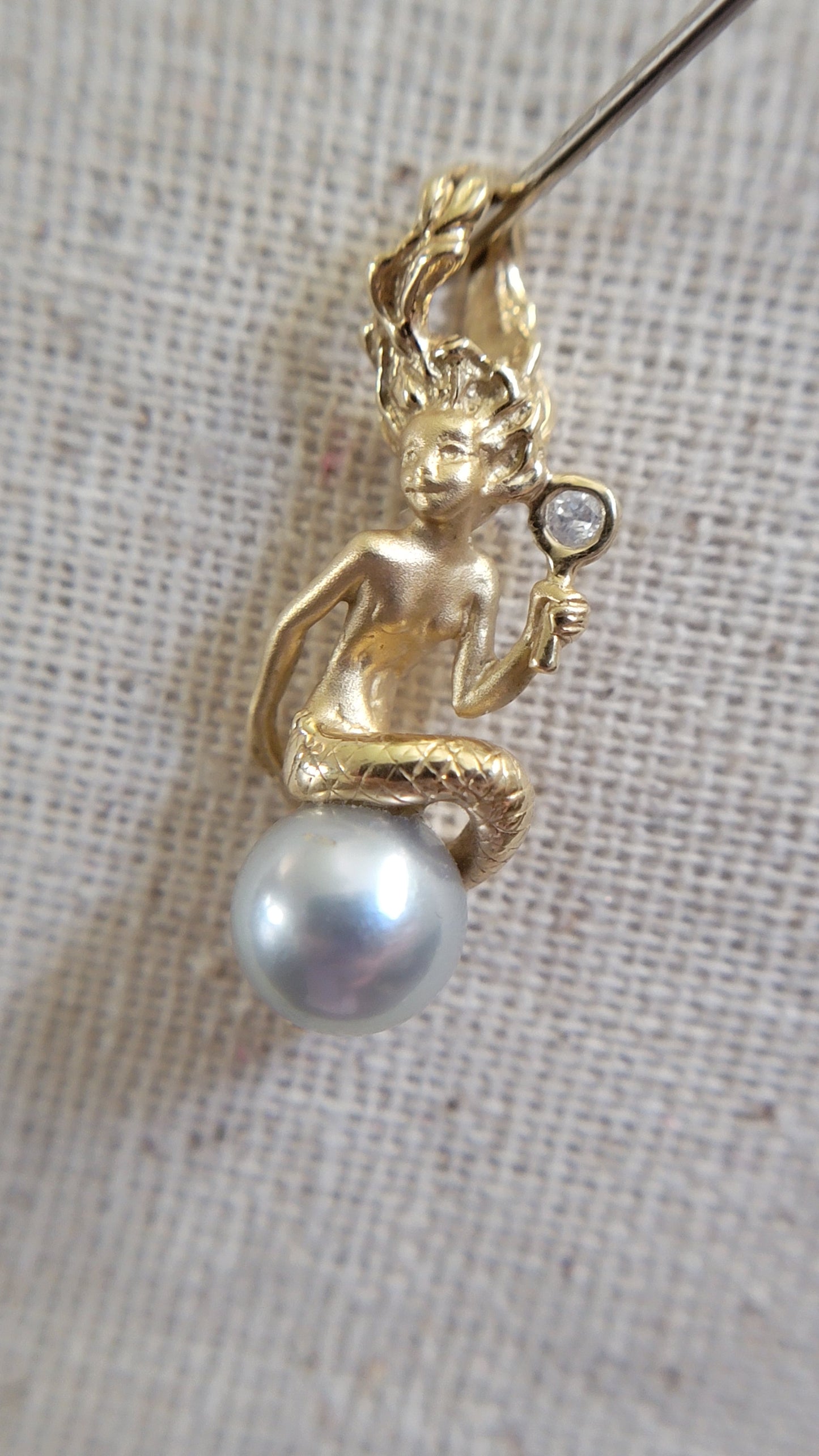 14k Steven Douglas Mermaid Pendant