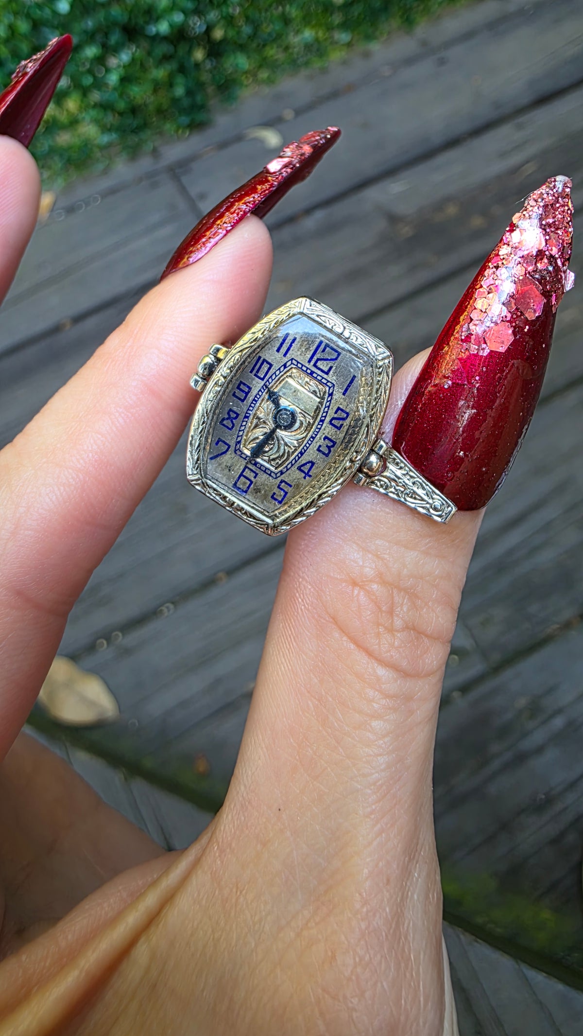 18k Watch Ring
