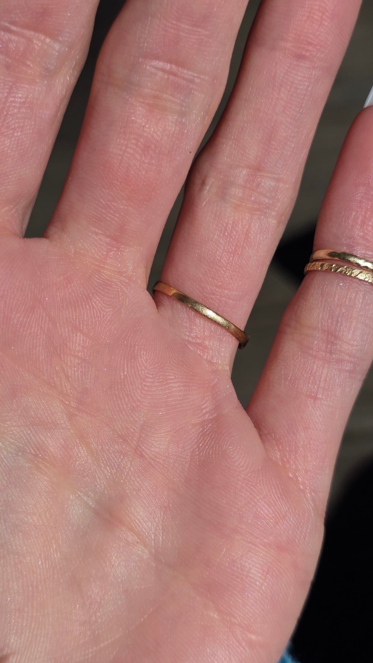 10k Vintage Garnet Ring