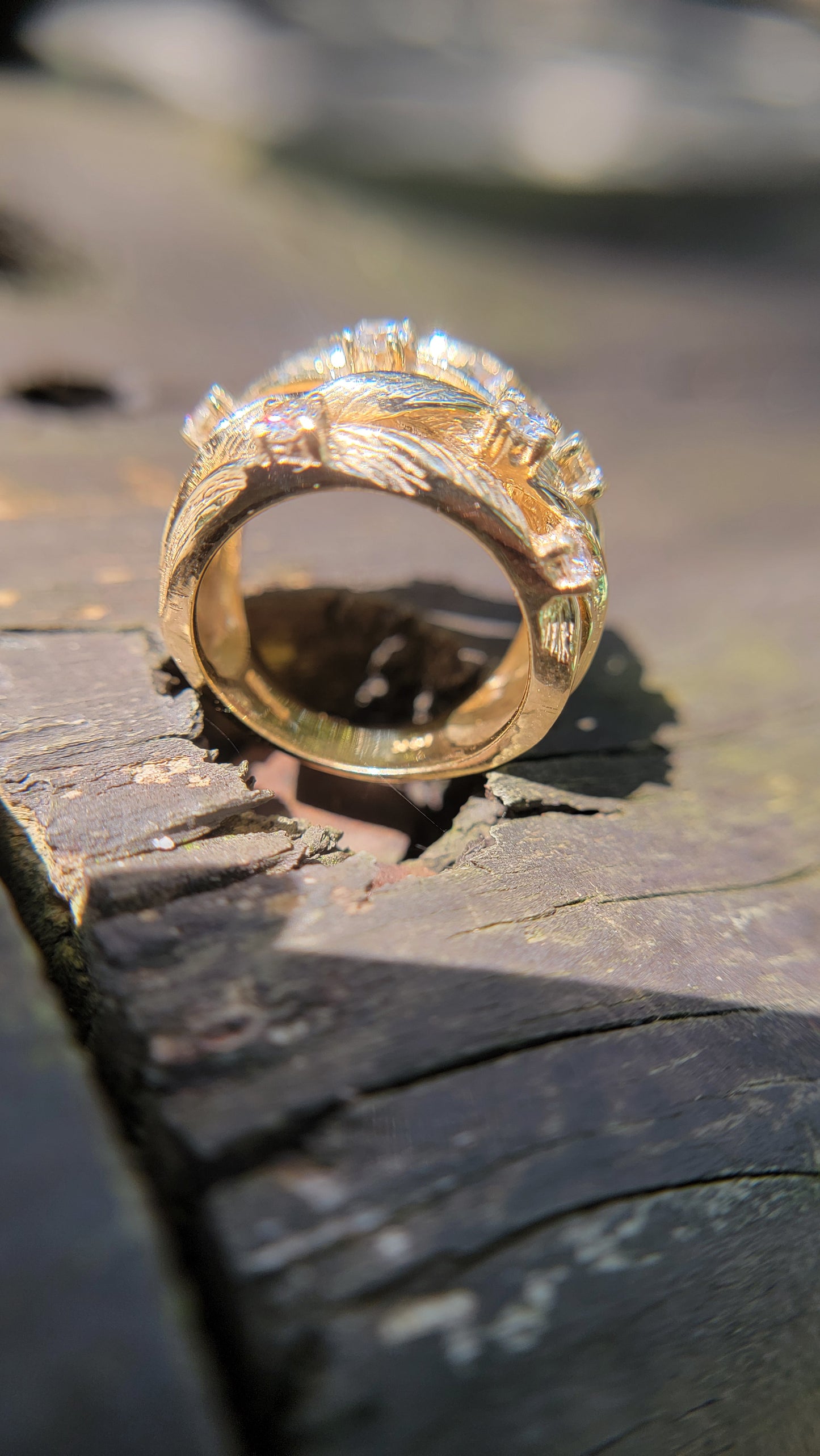 14k Effy Diamond Twist Ring