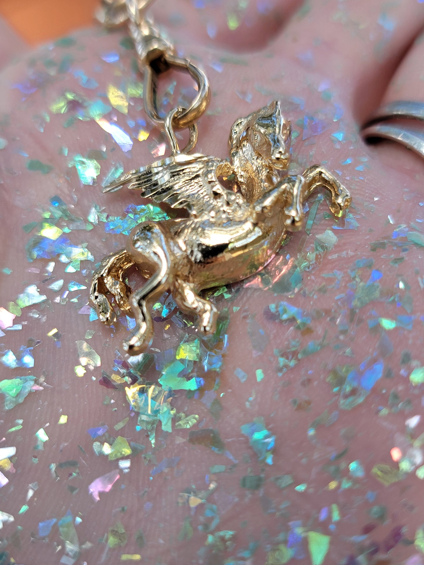 14k Pegasus Pendant