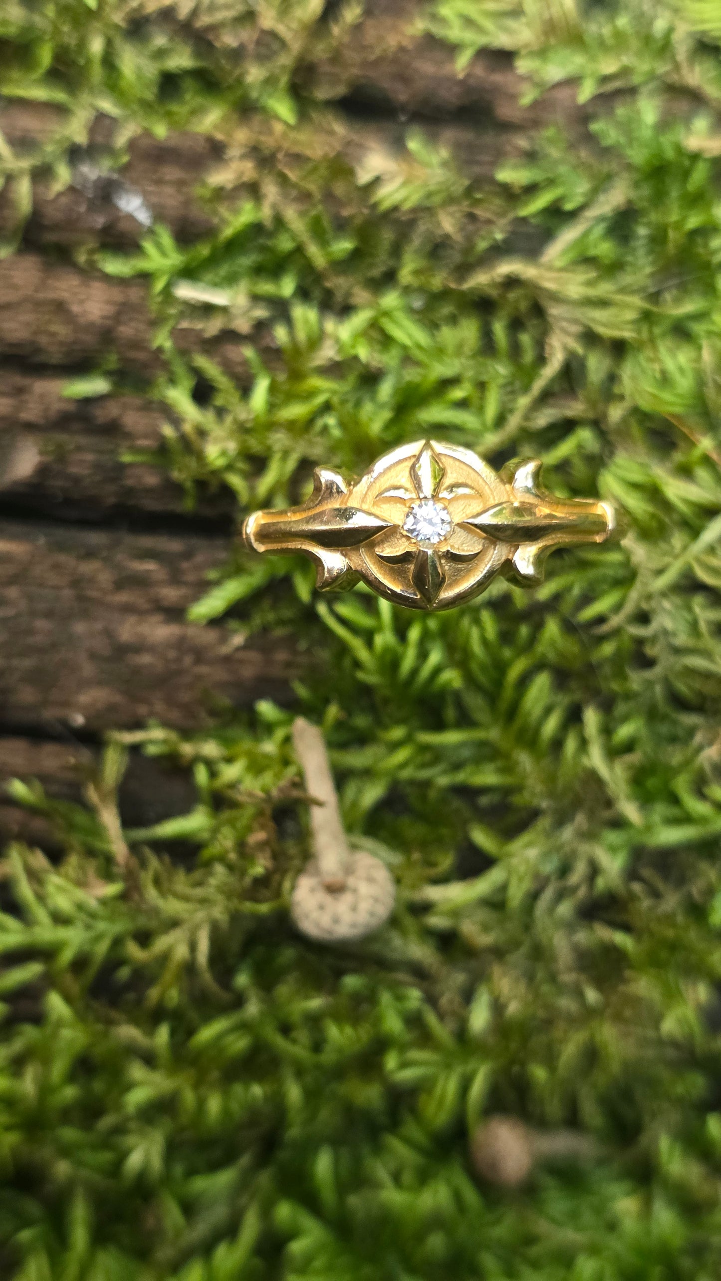 14k Fleur-de-lis Ring