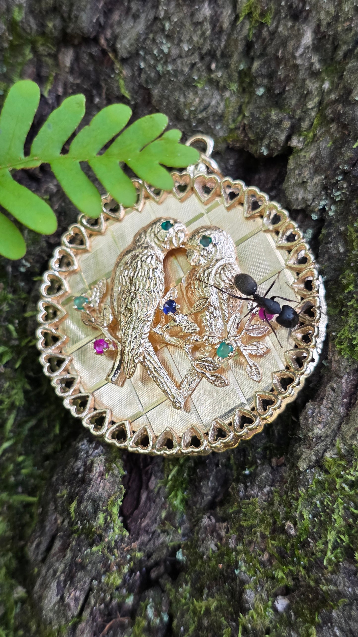 14k Love Birds XL Love Token