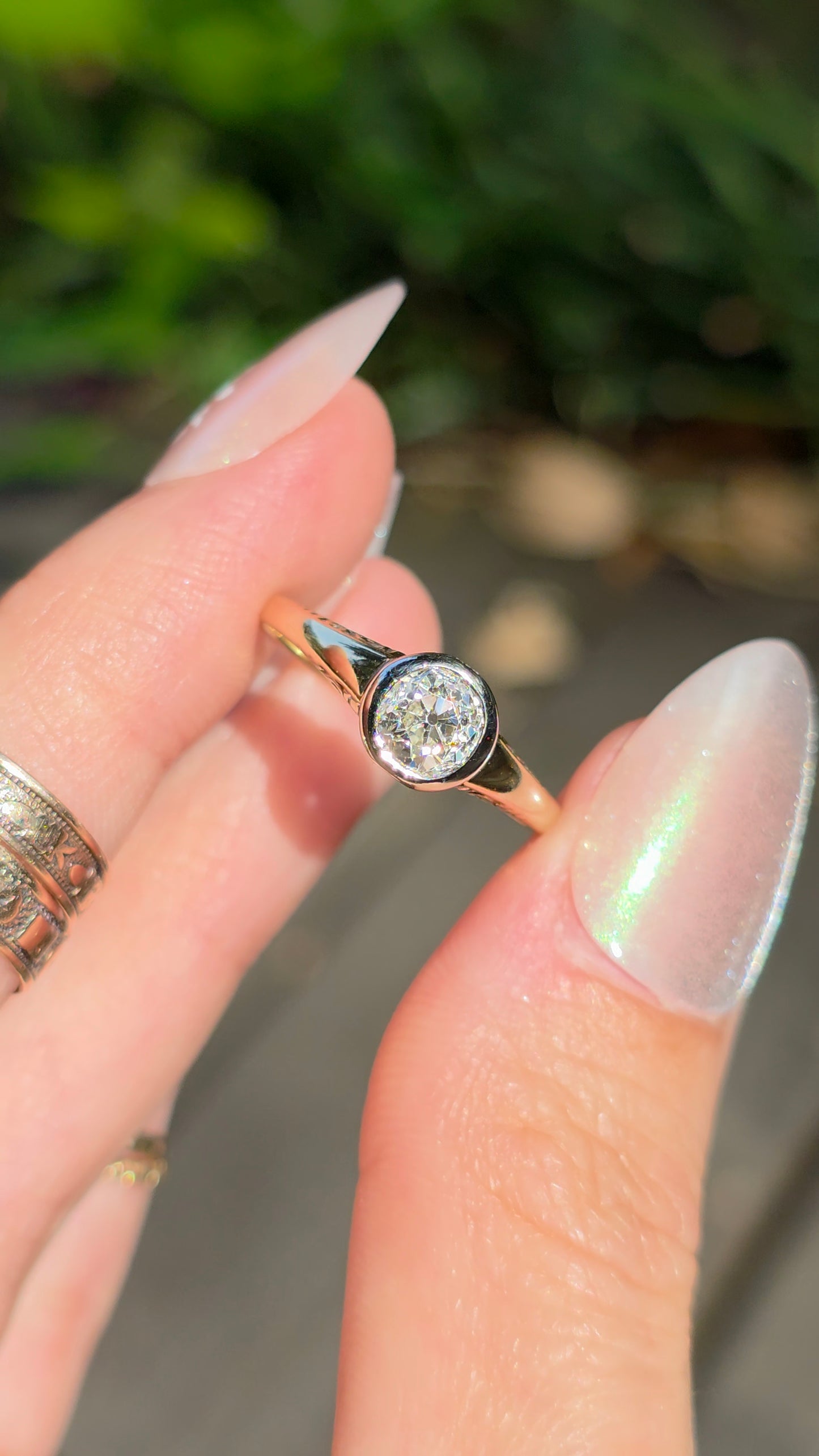 18k Two-Tone OMC Ring