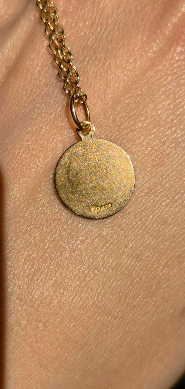 18k Raphael's Cherub Charm
