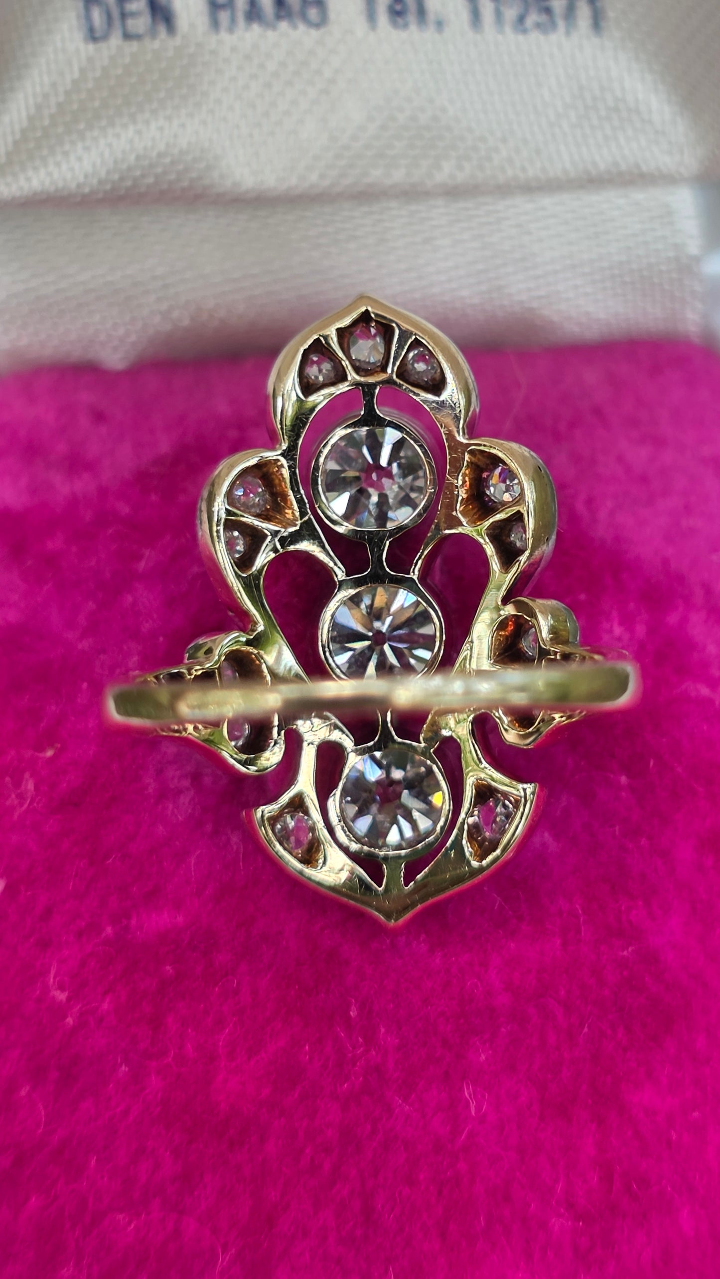 14k Antique Diamond Ring