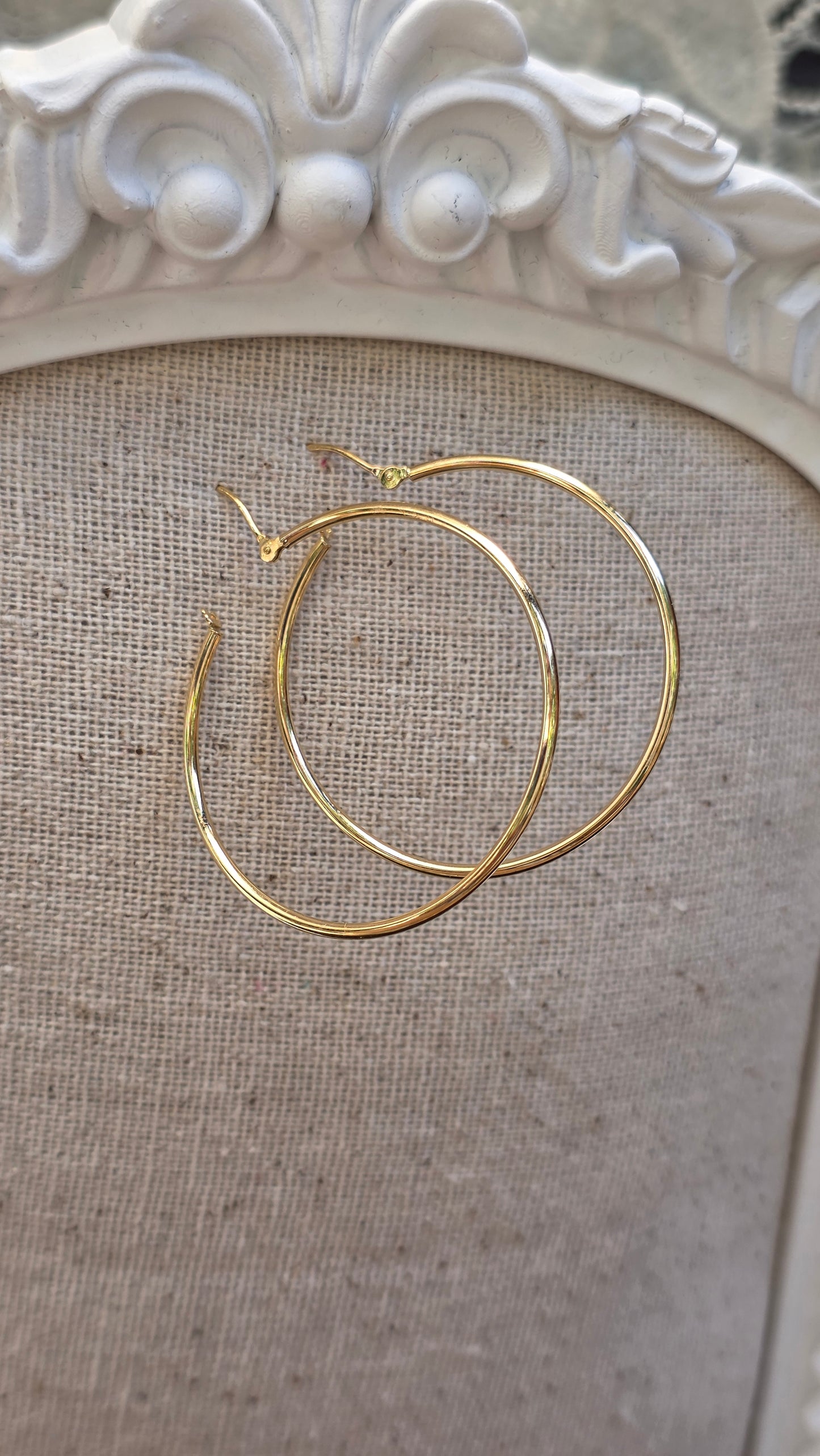 14k Large Hoop Earrings