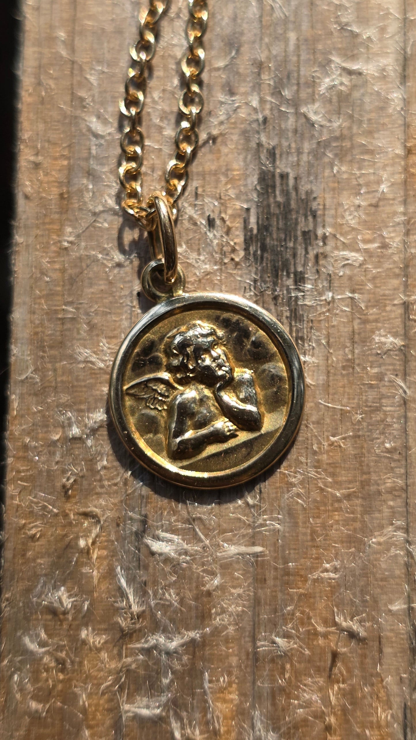 18k Raphael's Cherub Charm