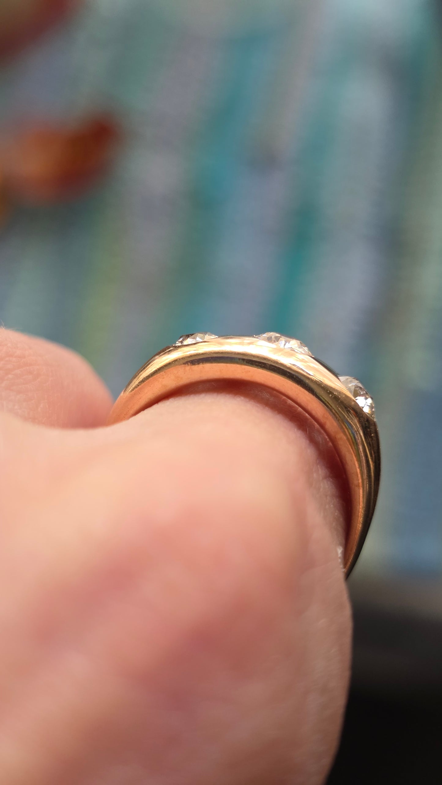14k OMC Doughnut Band Ring