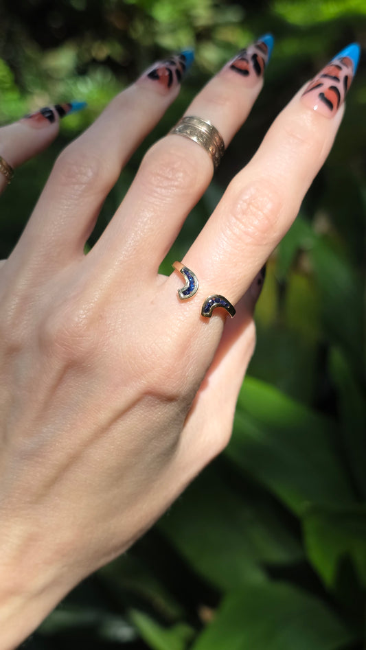 14k Sapphire Enhancer