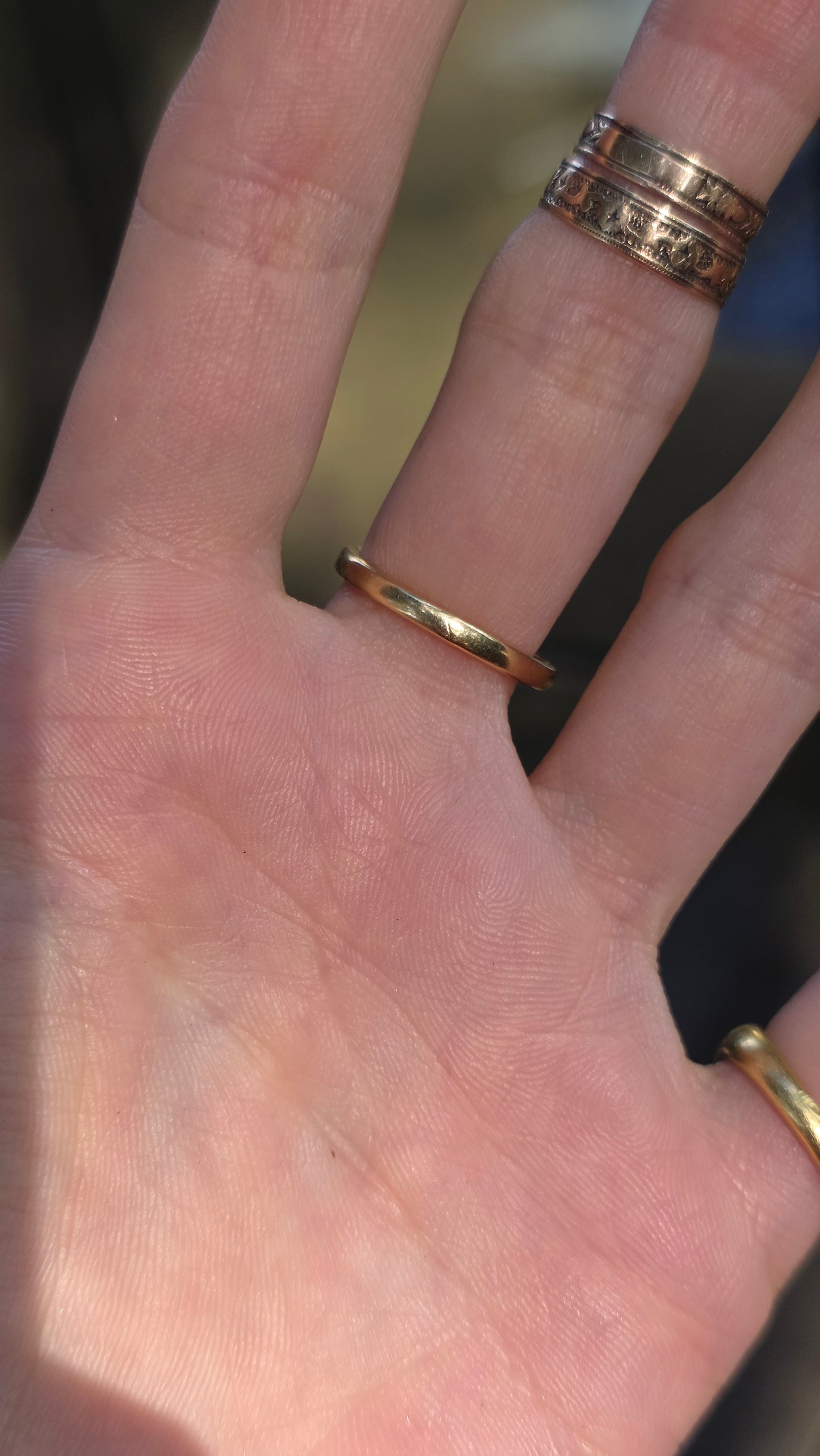 14k Manatee Ring