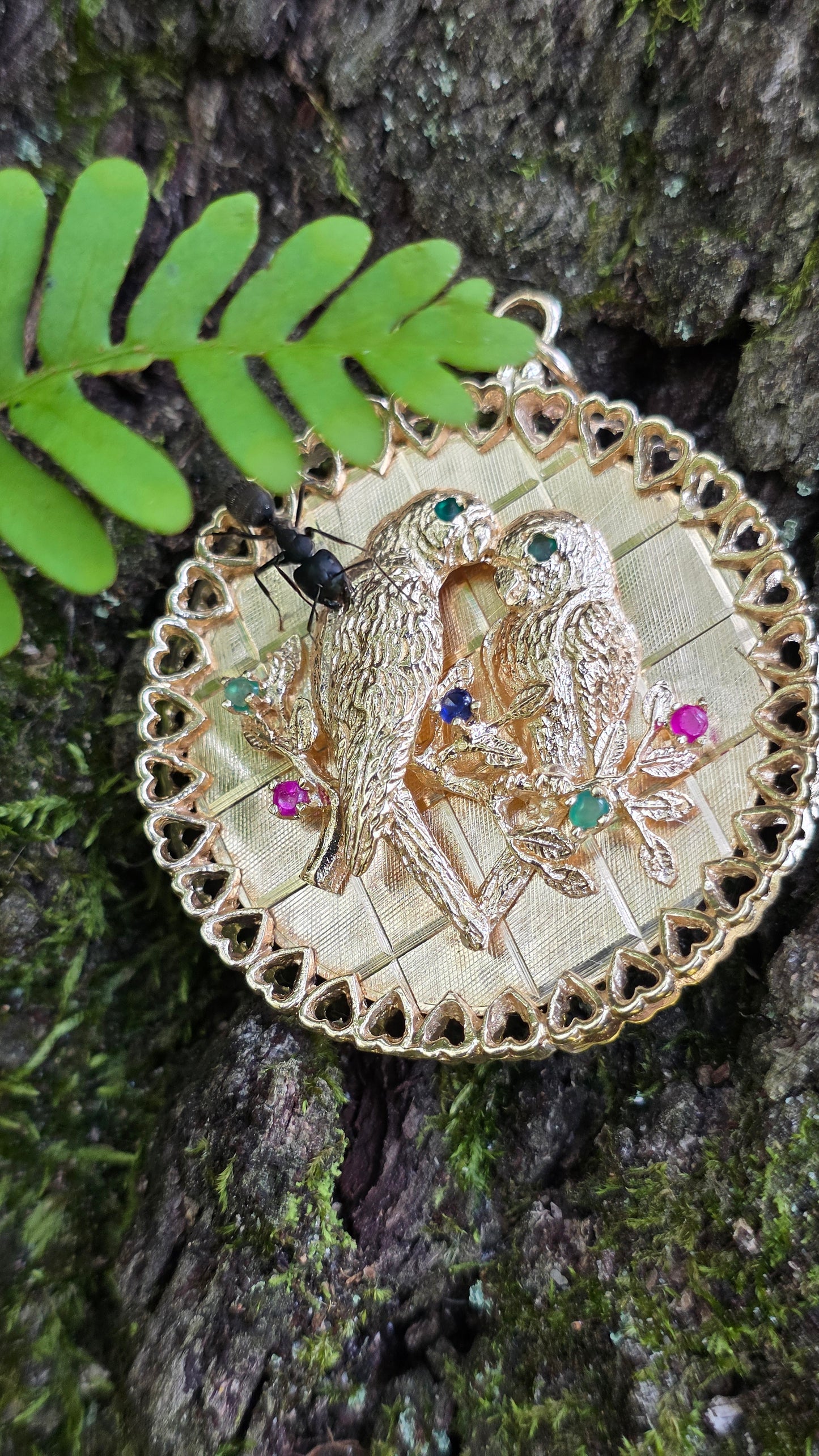 14k Love Birds XL Love Token