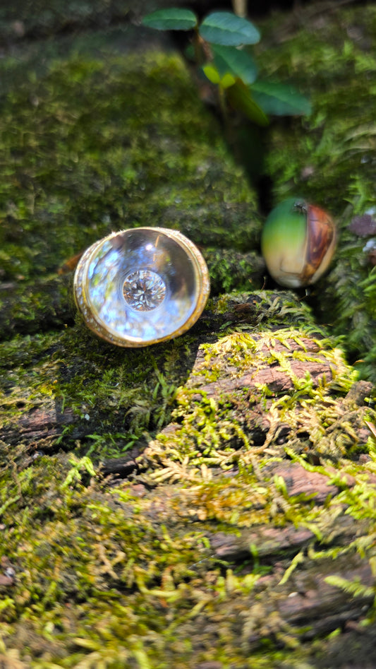 18k Loupe Ring