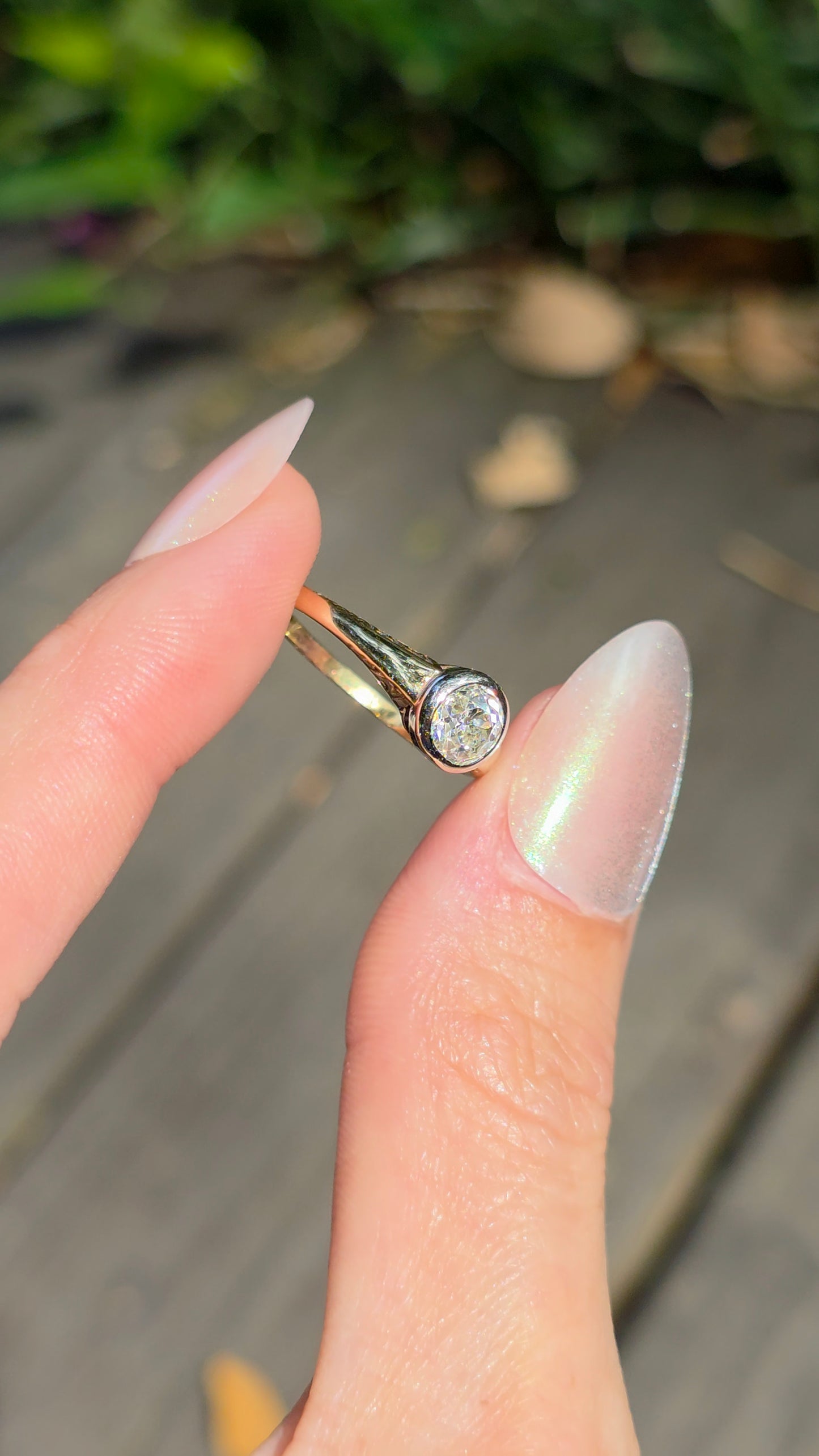 18k Two-Tone OMC Ring