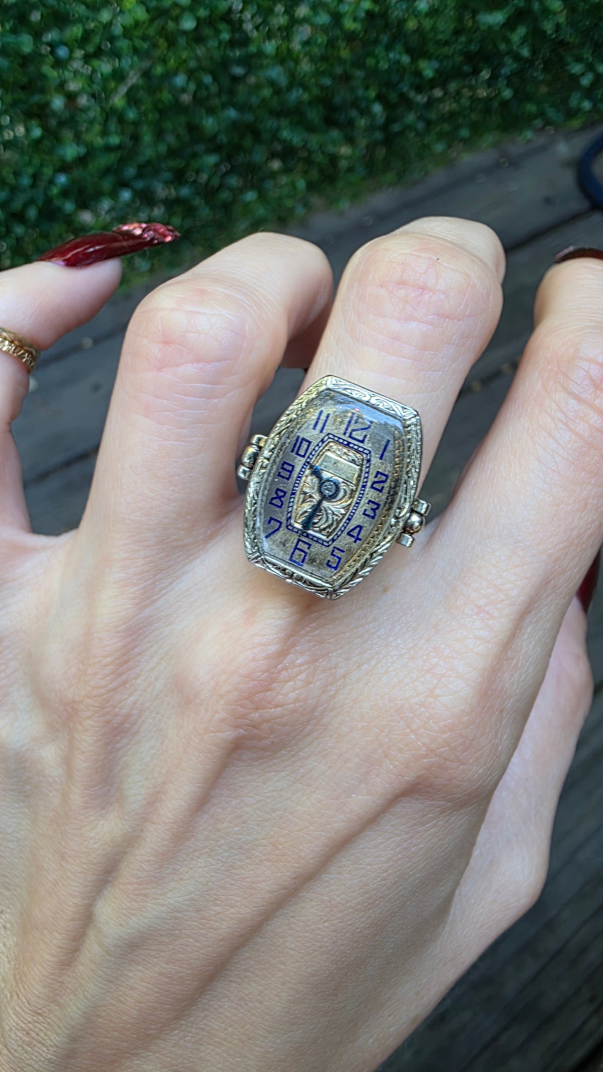 18k Watch Ring