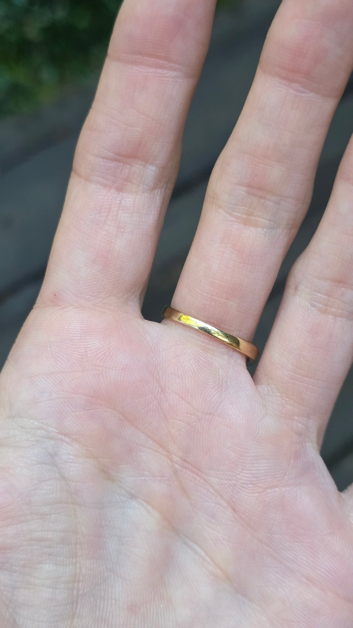 10k Amethyst Baguette Ring