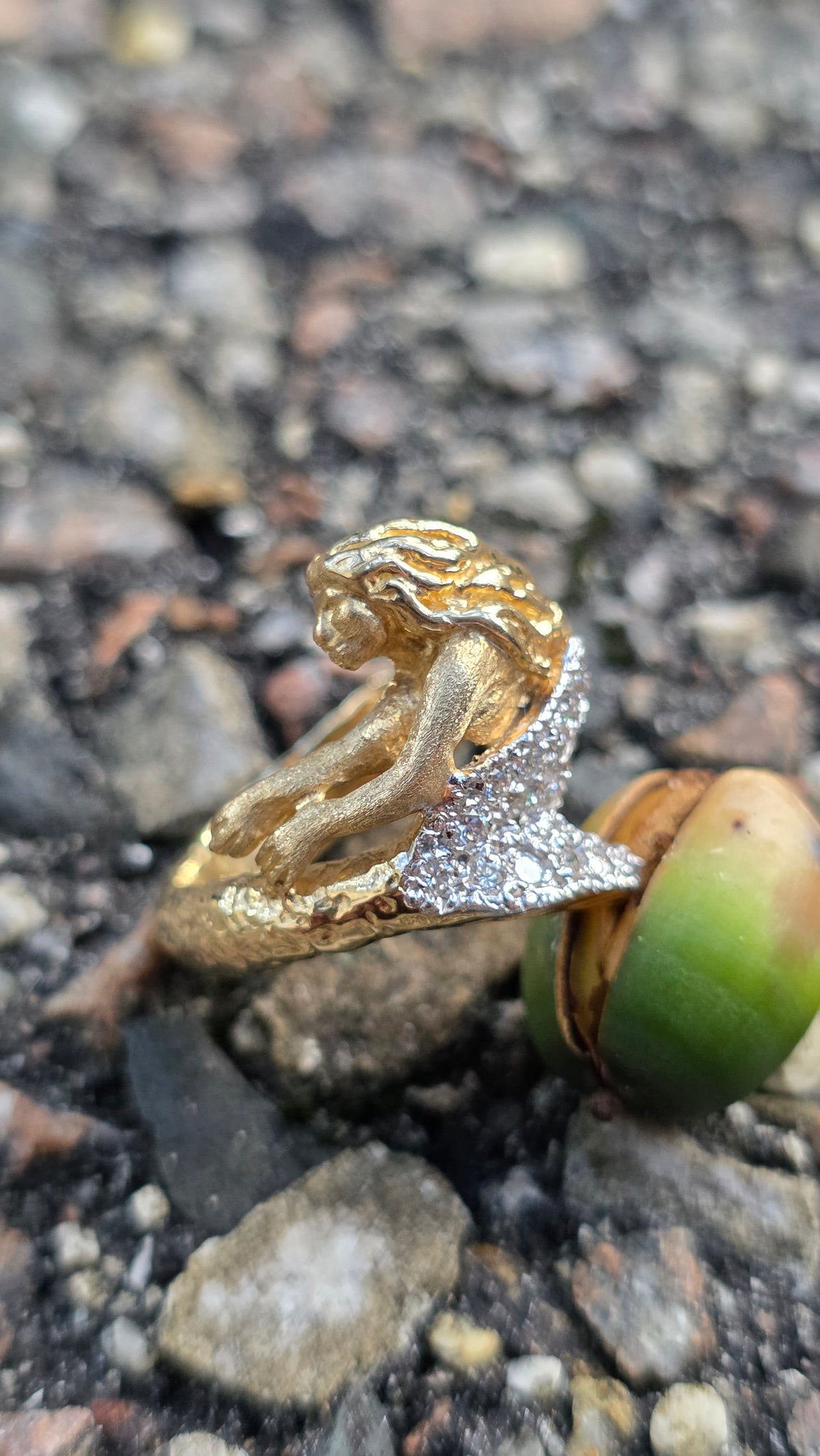 14k Mermaid Ring
