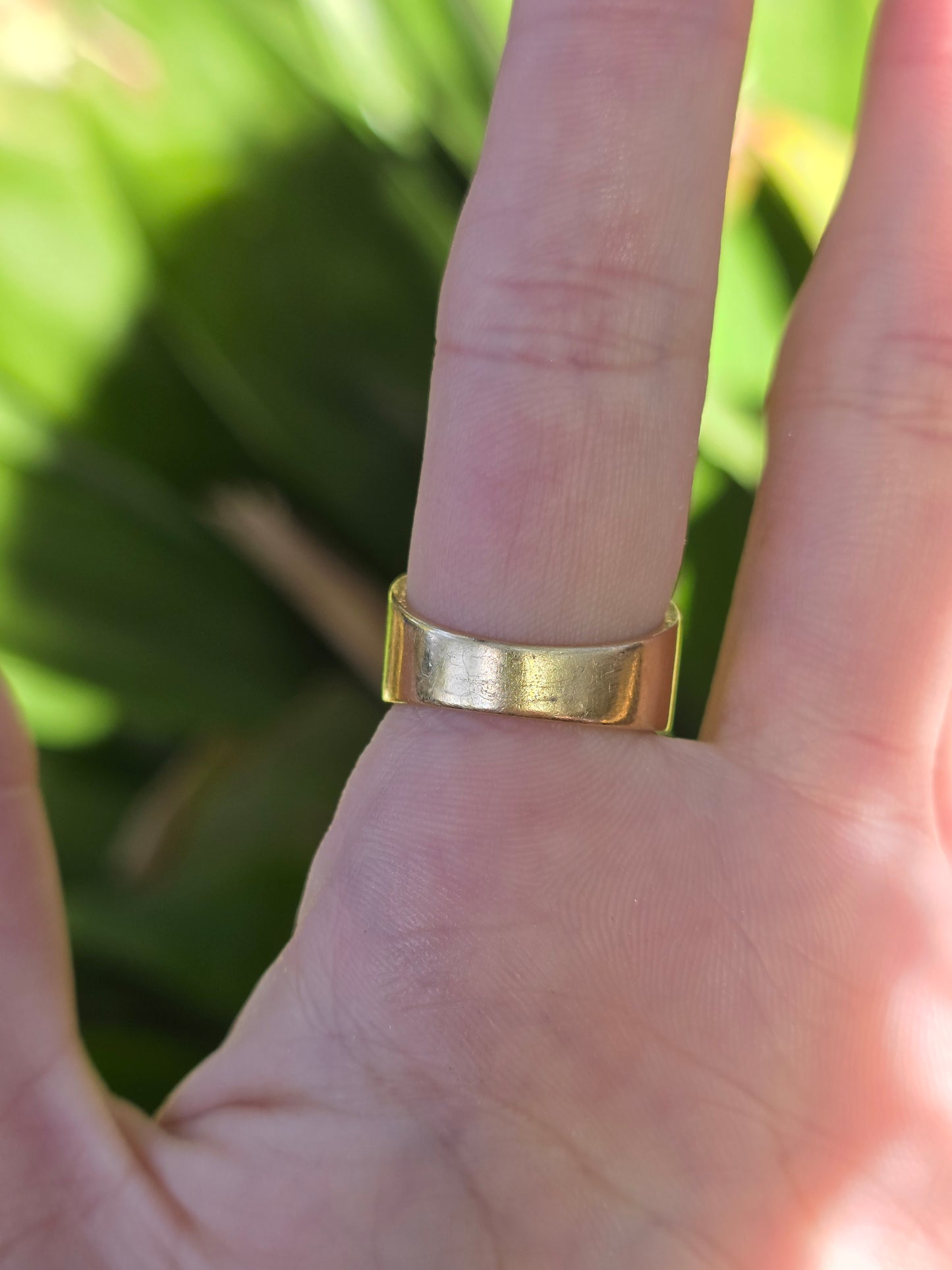 14k Four Row Diamond Ring