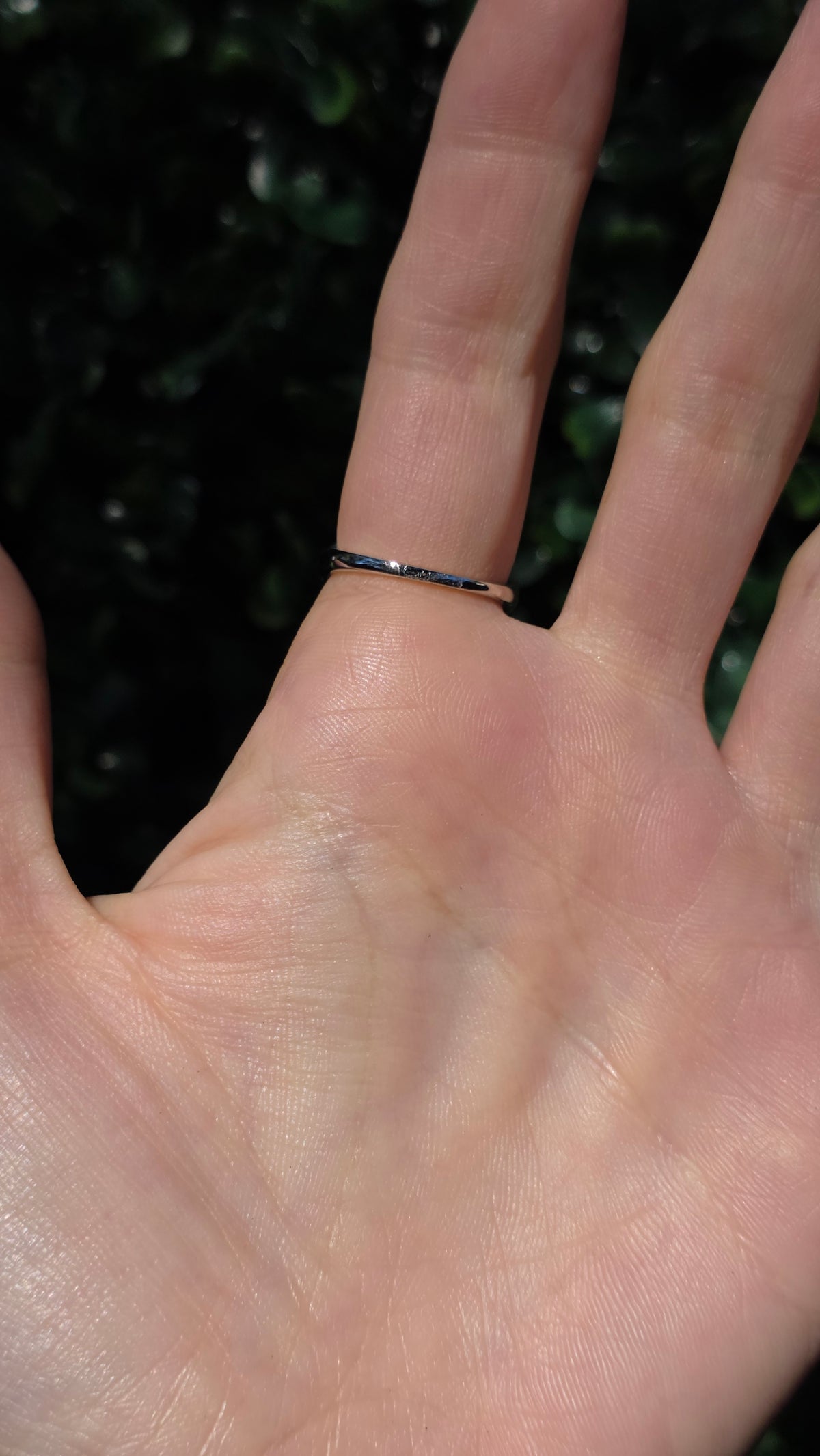 14k Laurel Baguette Ring