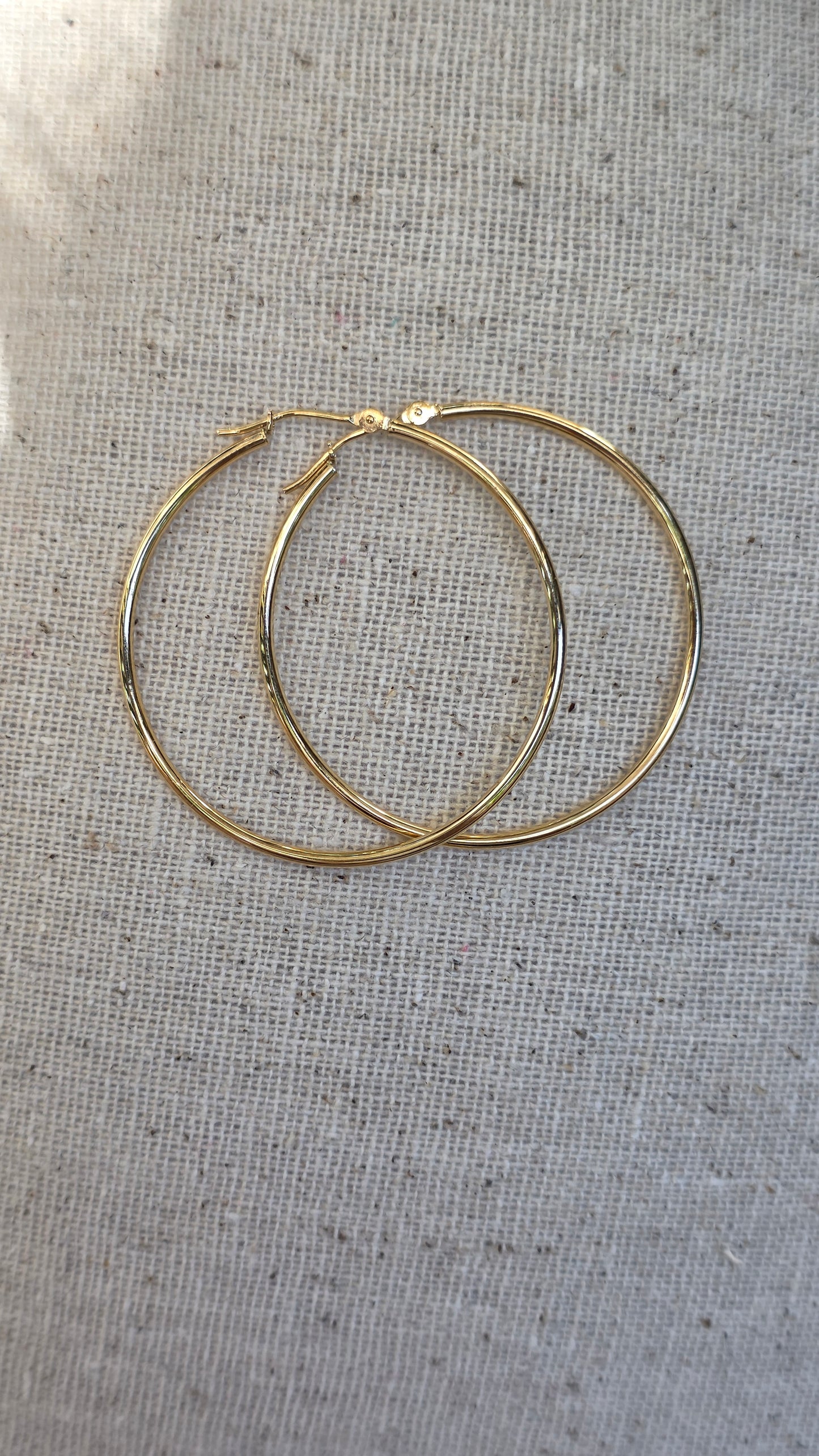 14k Large Hoop Earrings