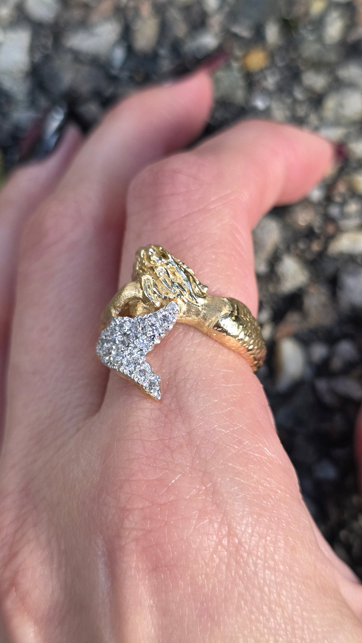 14k Mermaid Ring