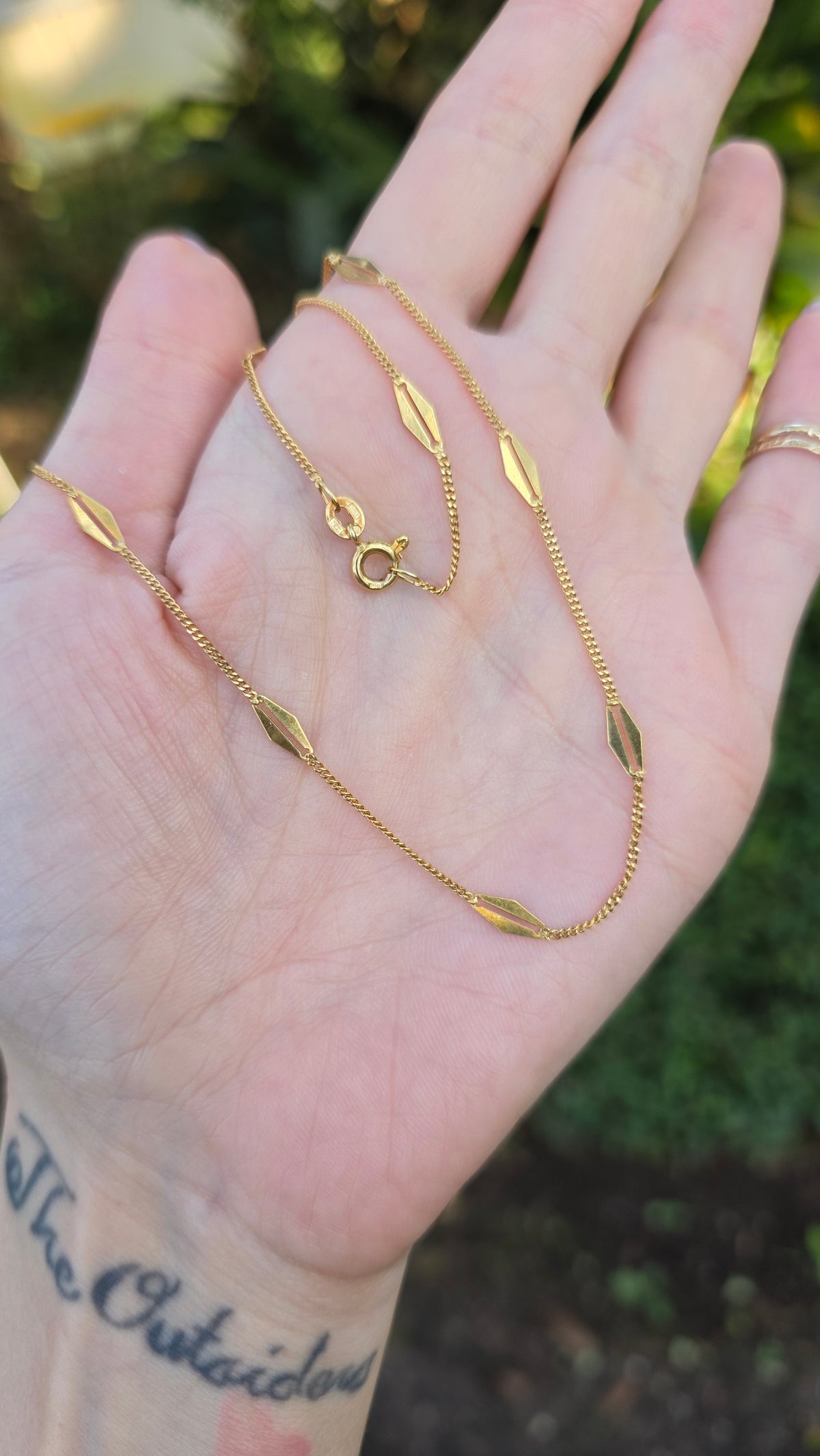 14k Unoaerre Choker