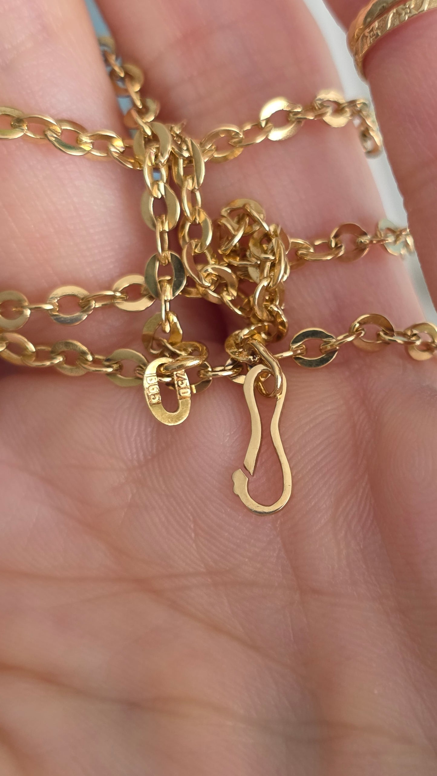 18k Vintage Cable Chain