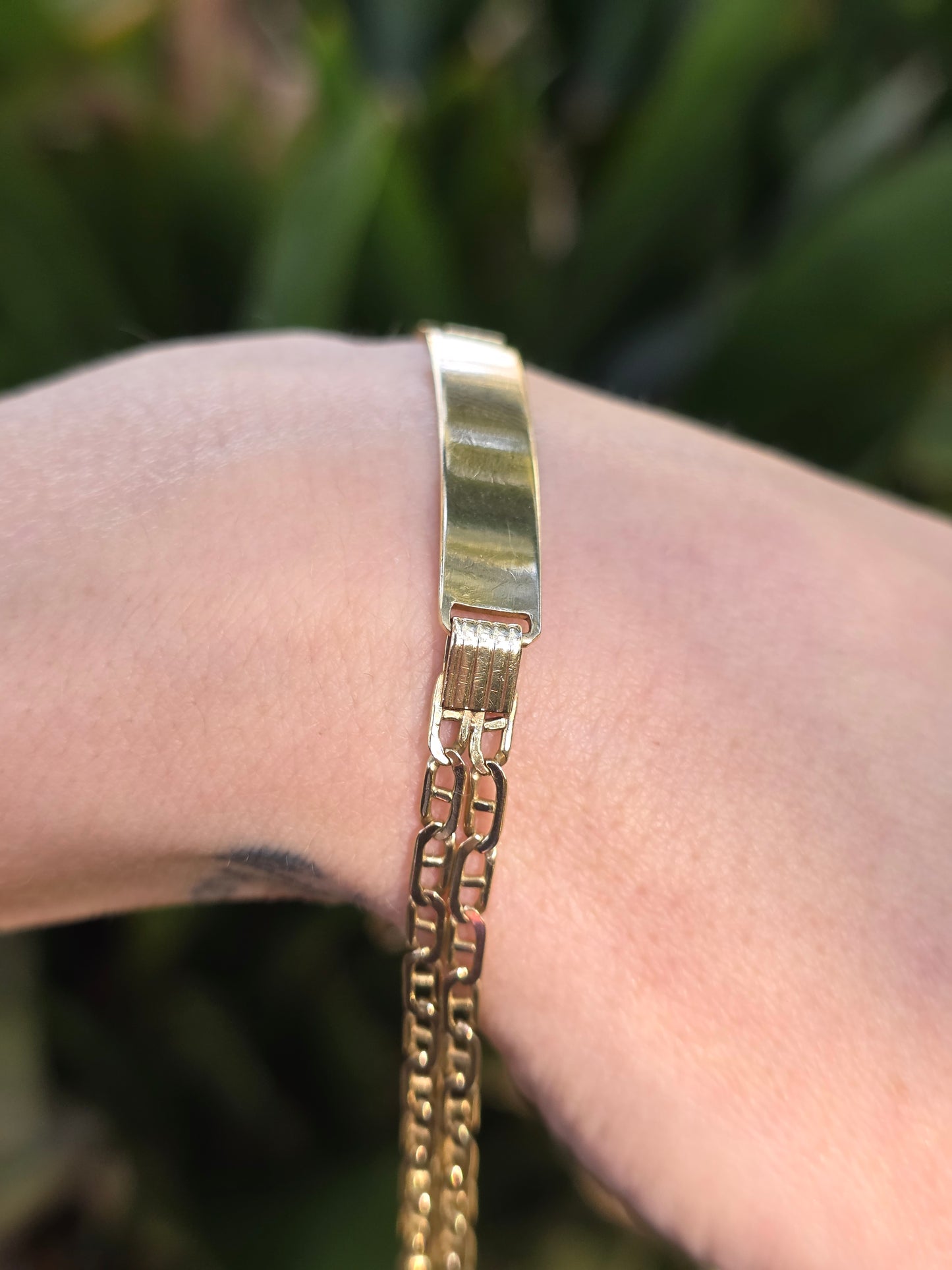 14k Mariner Link ID Bracelet