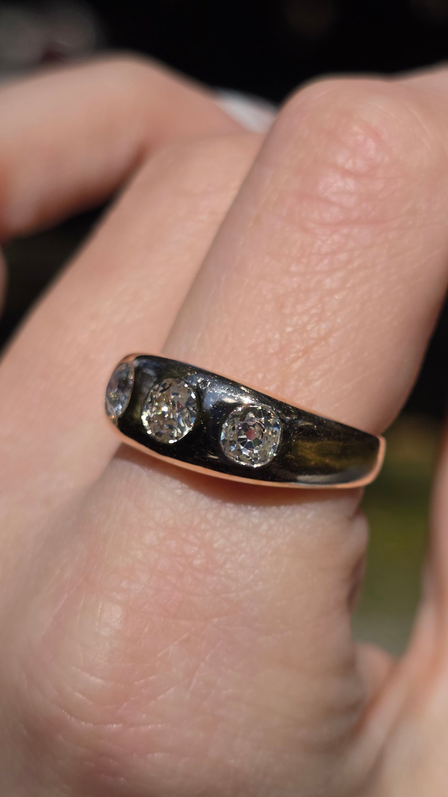 14k OMC Doughnut Band Ring
