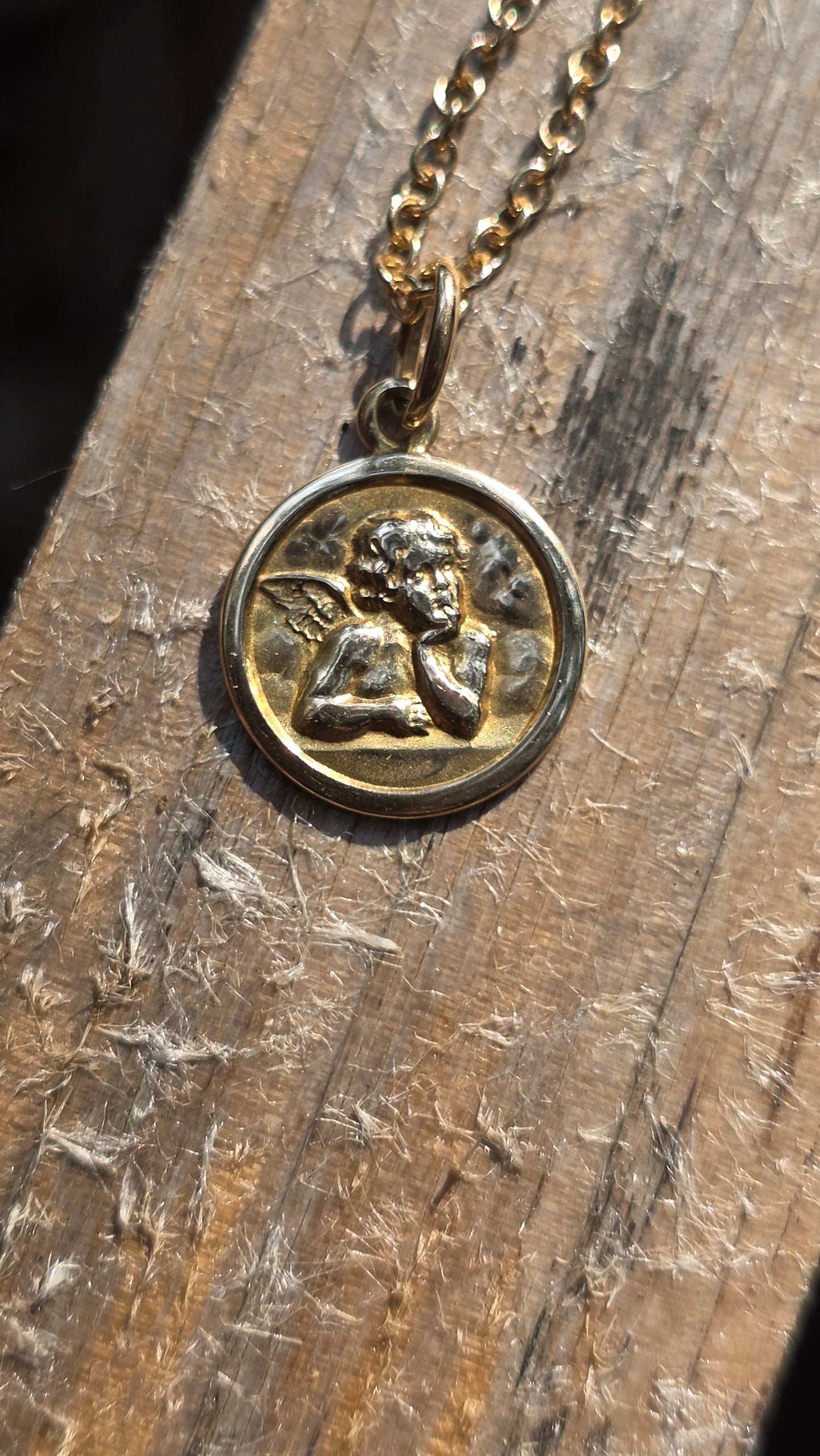 18k Raphael's Cherub Charm