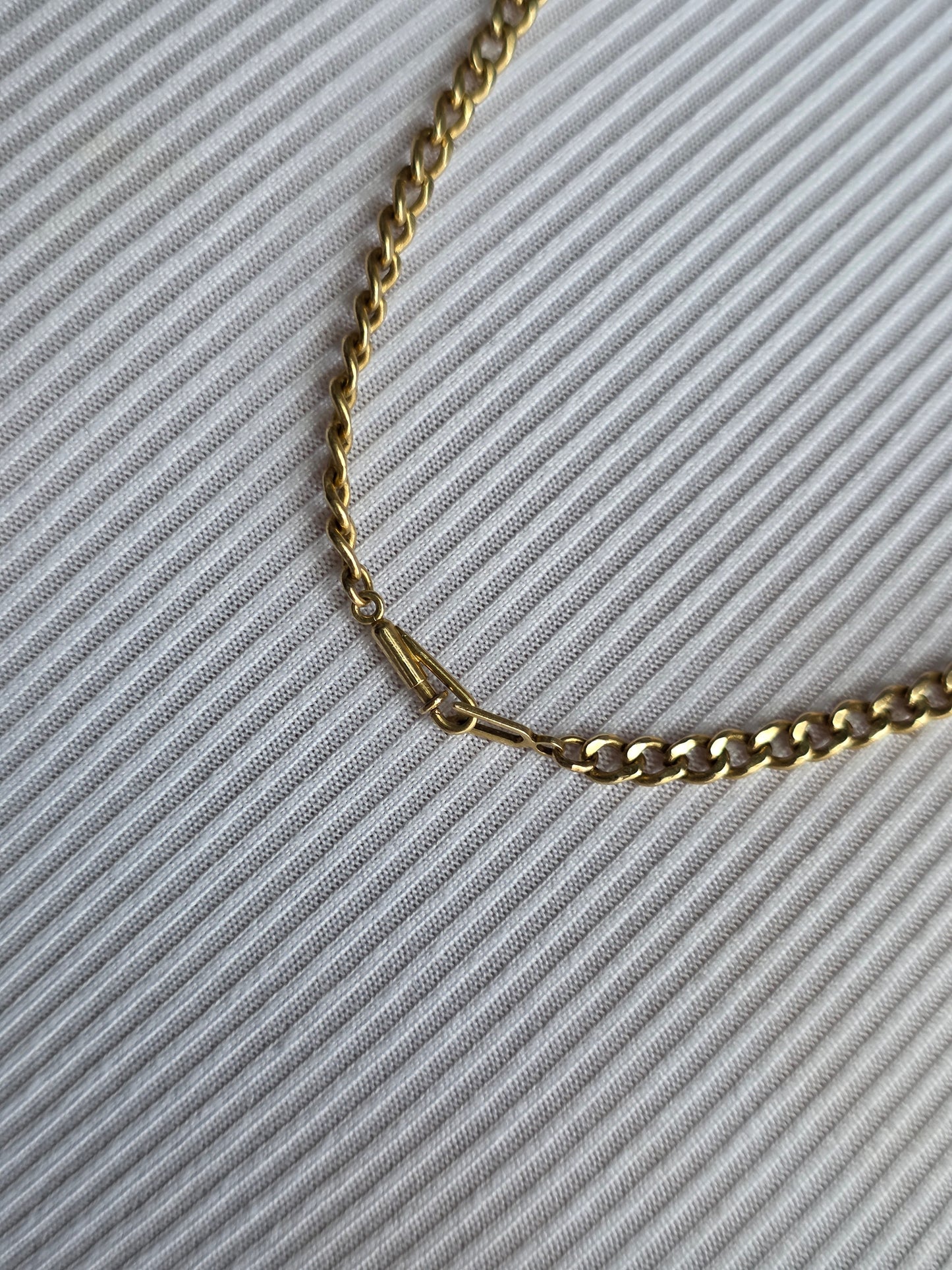14k Vintage 24in Curb Chain