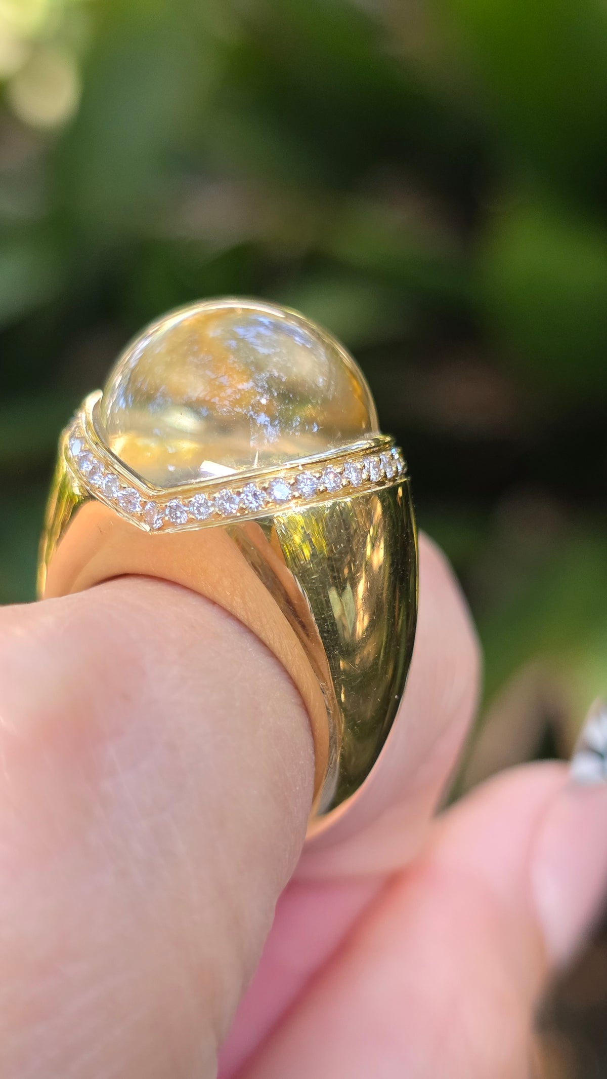 18k Loupe Ring