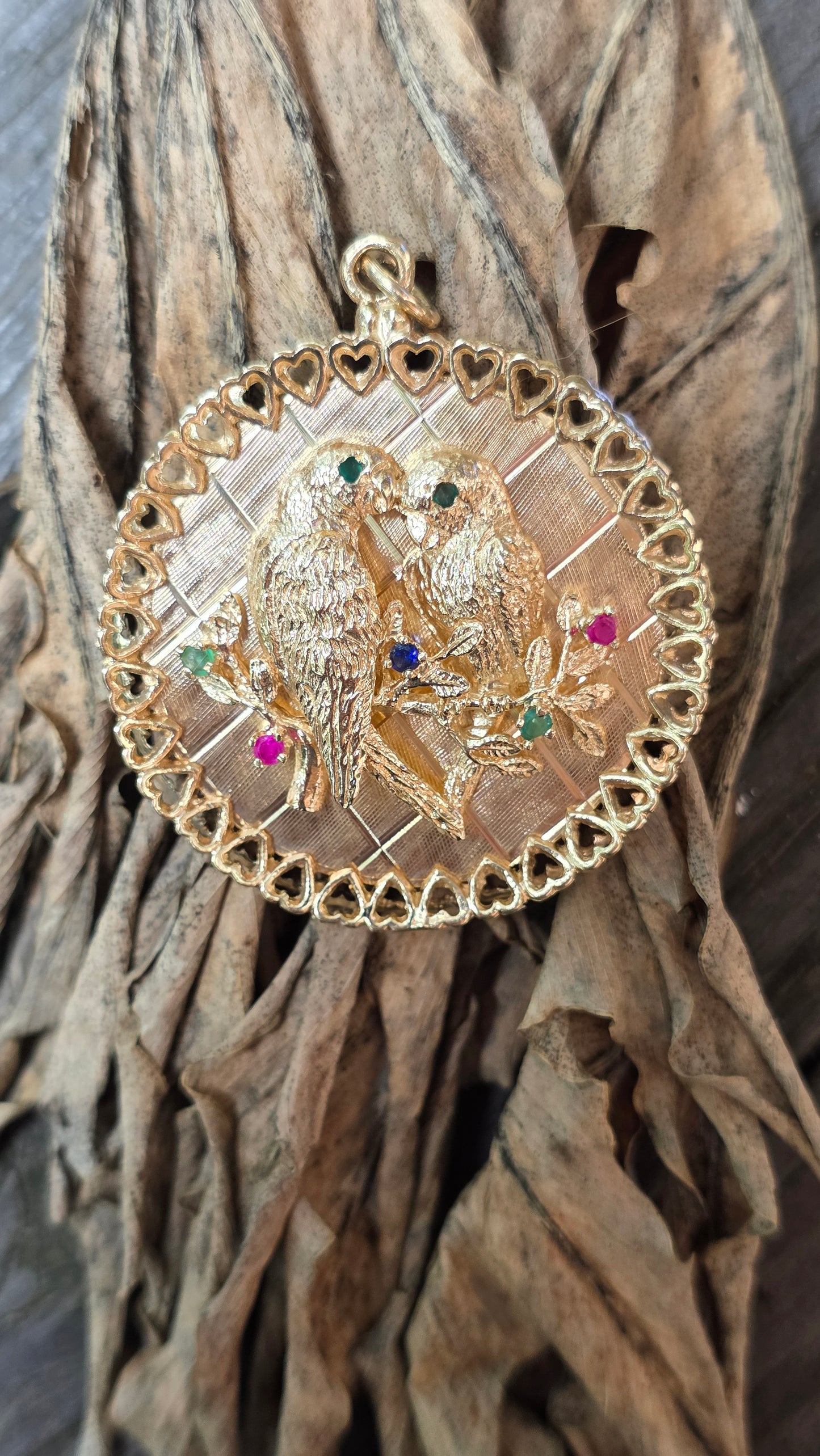 14k Love Birds XL Love Token