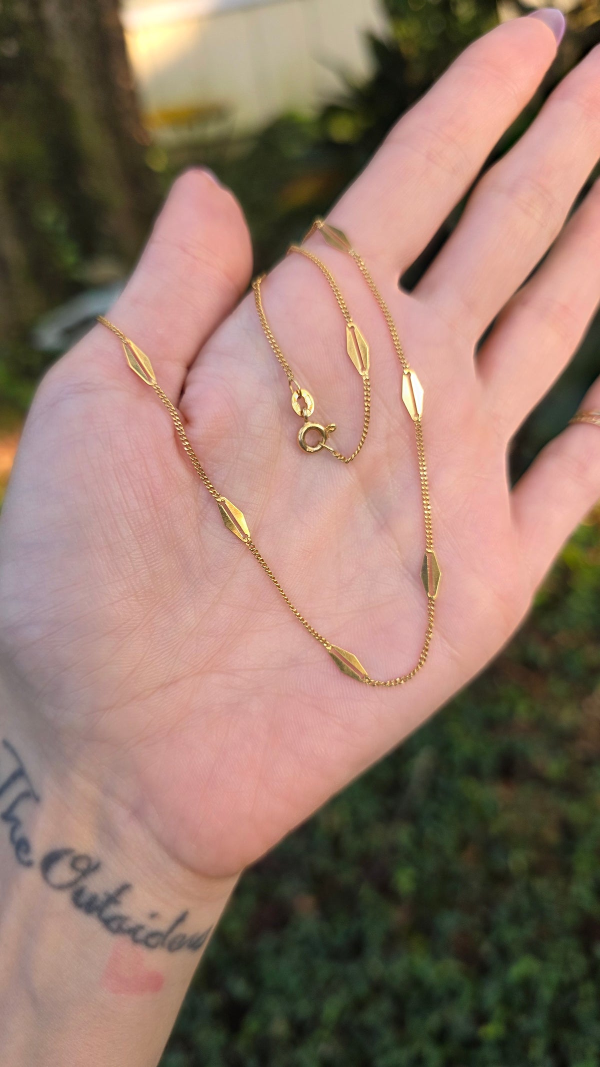 14k Unoaerre Choker