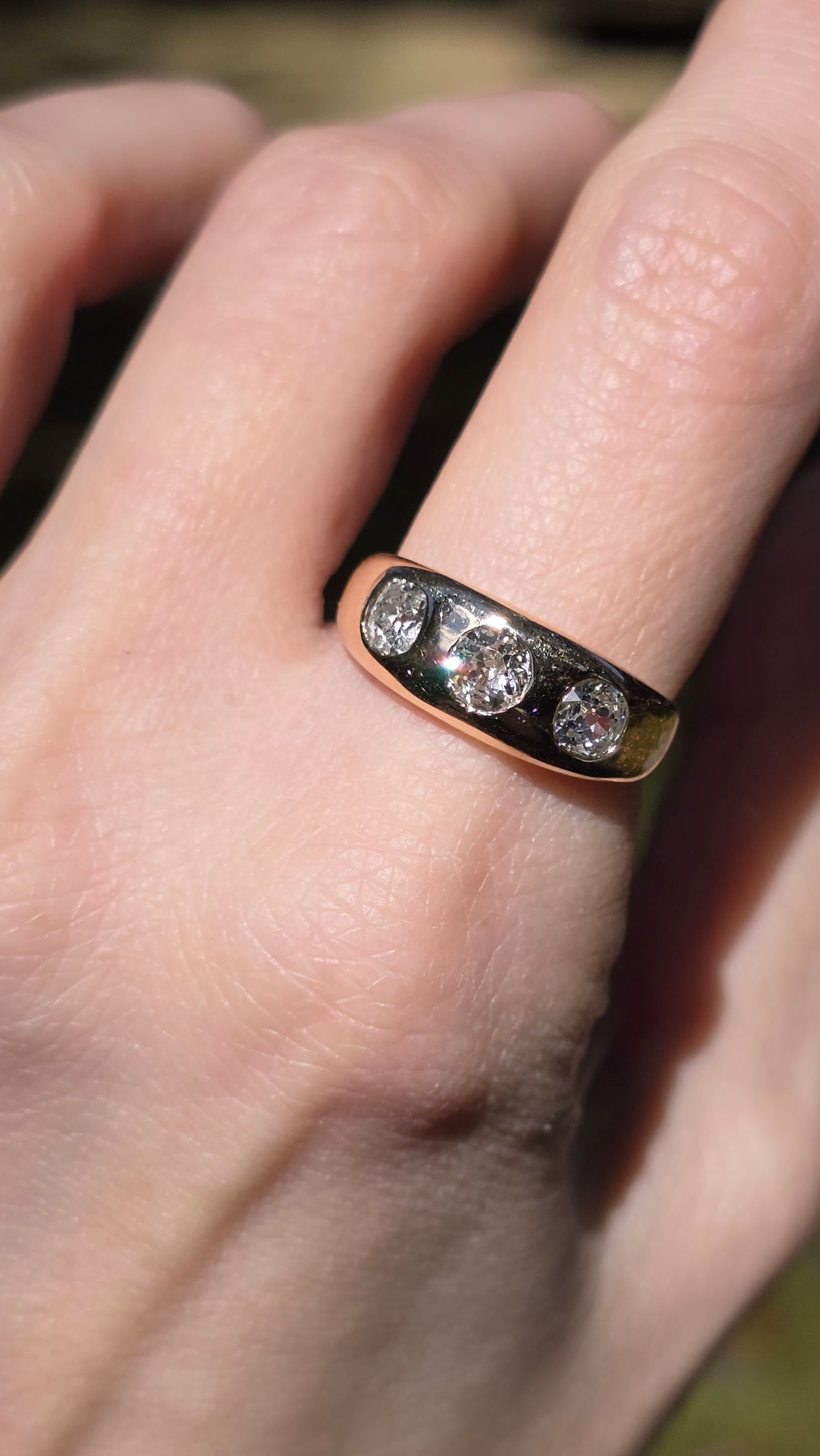 14k OMC Doughnut Band Ring