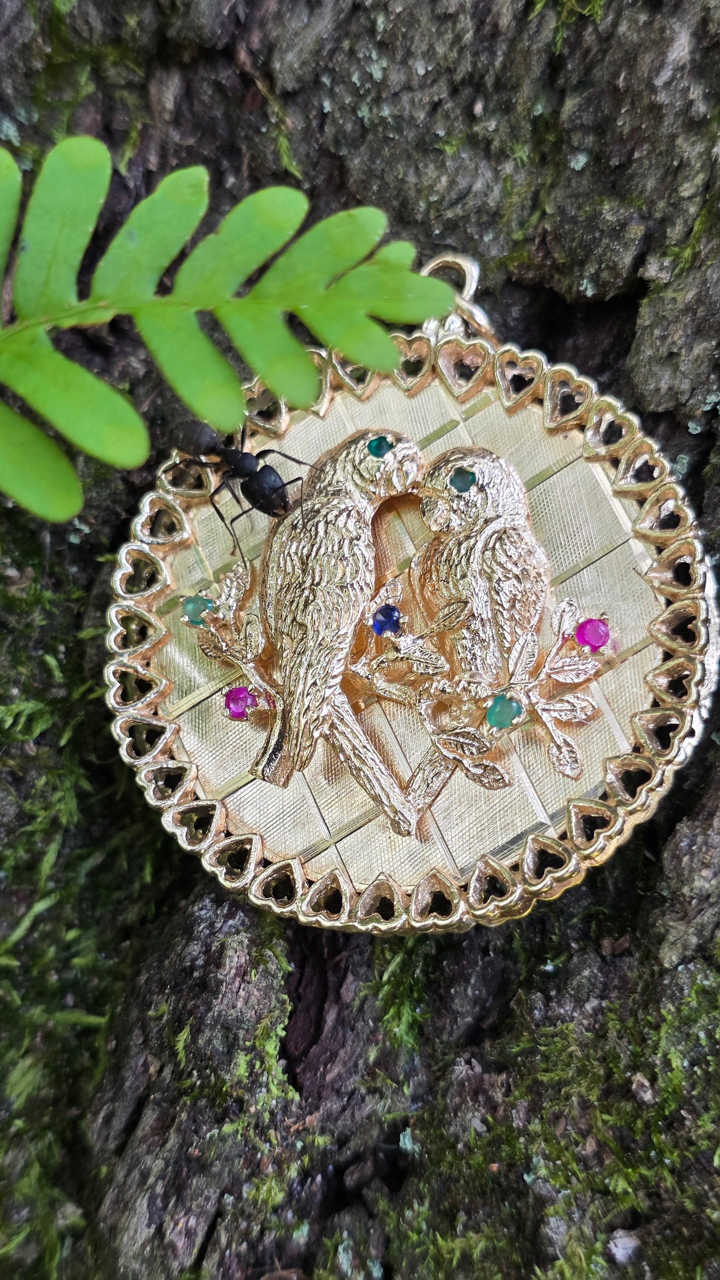 14k Love Birds XL Love Token