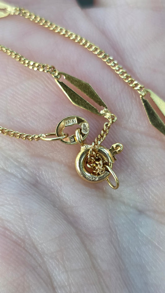 14k Unoaerre Choker