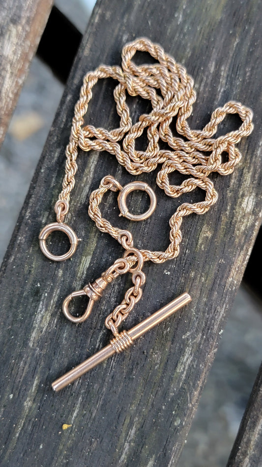 14k Rope Watch Chain
