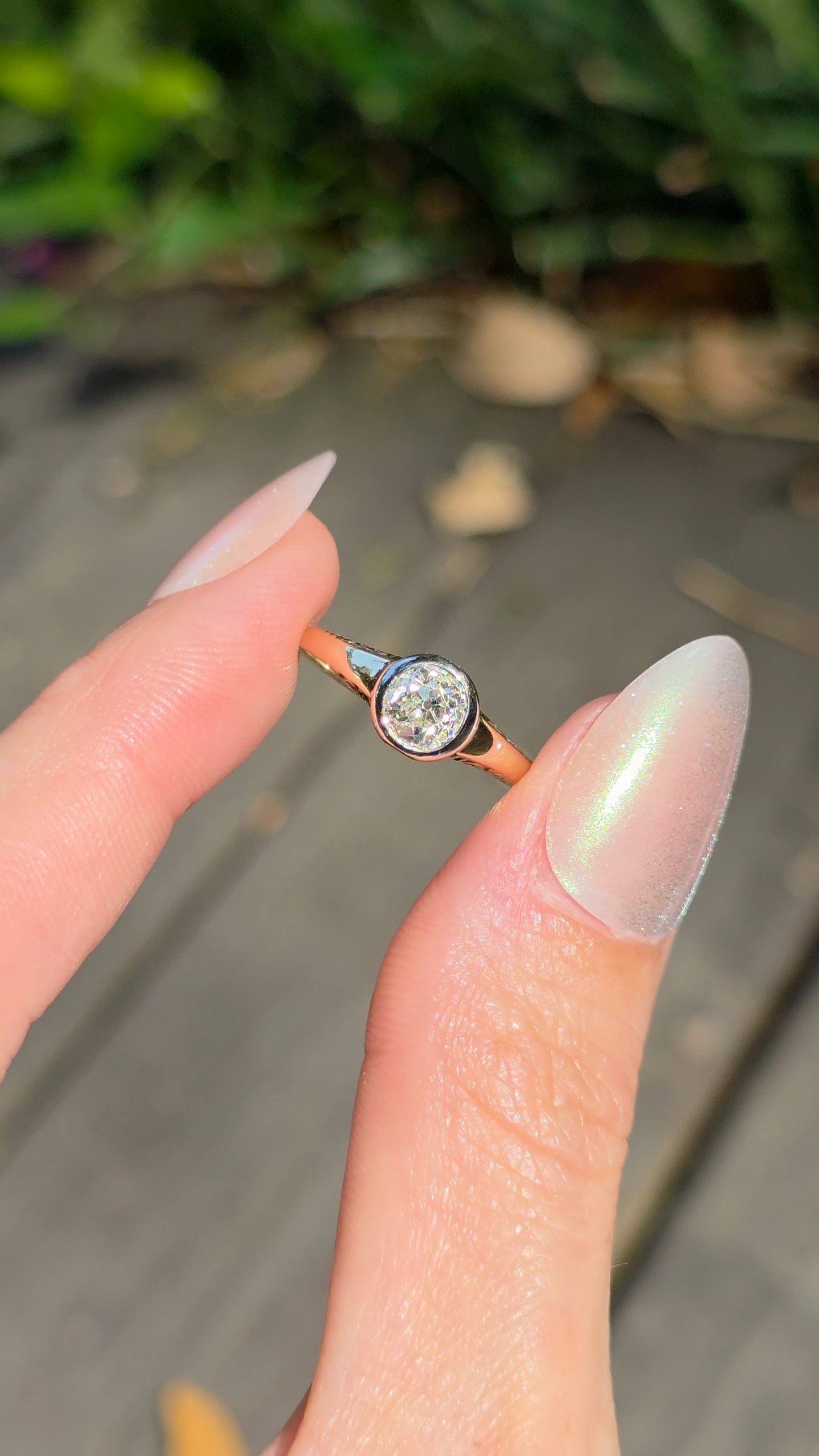 18k Two-Tone OMC Ring