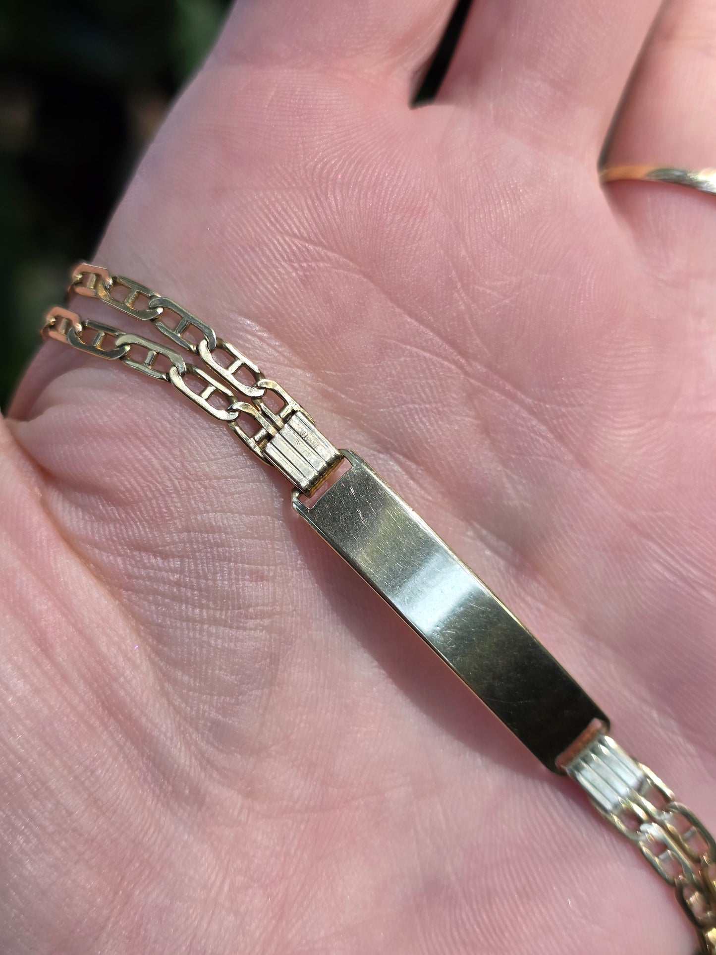 14k Mariner Link ID Bracelet