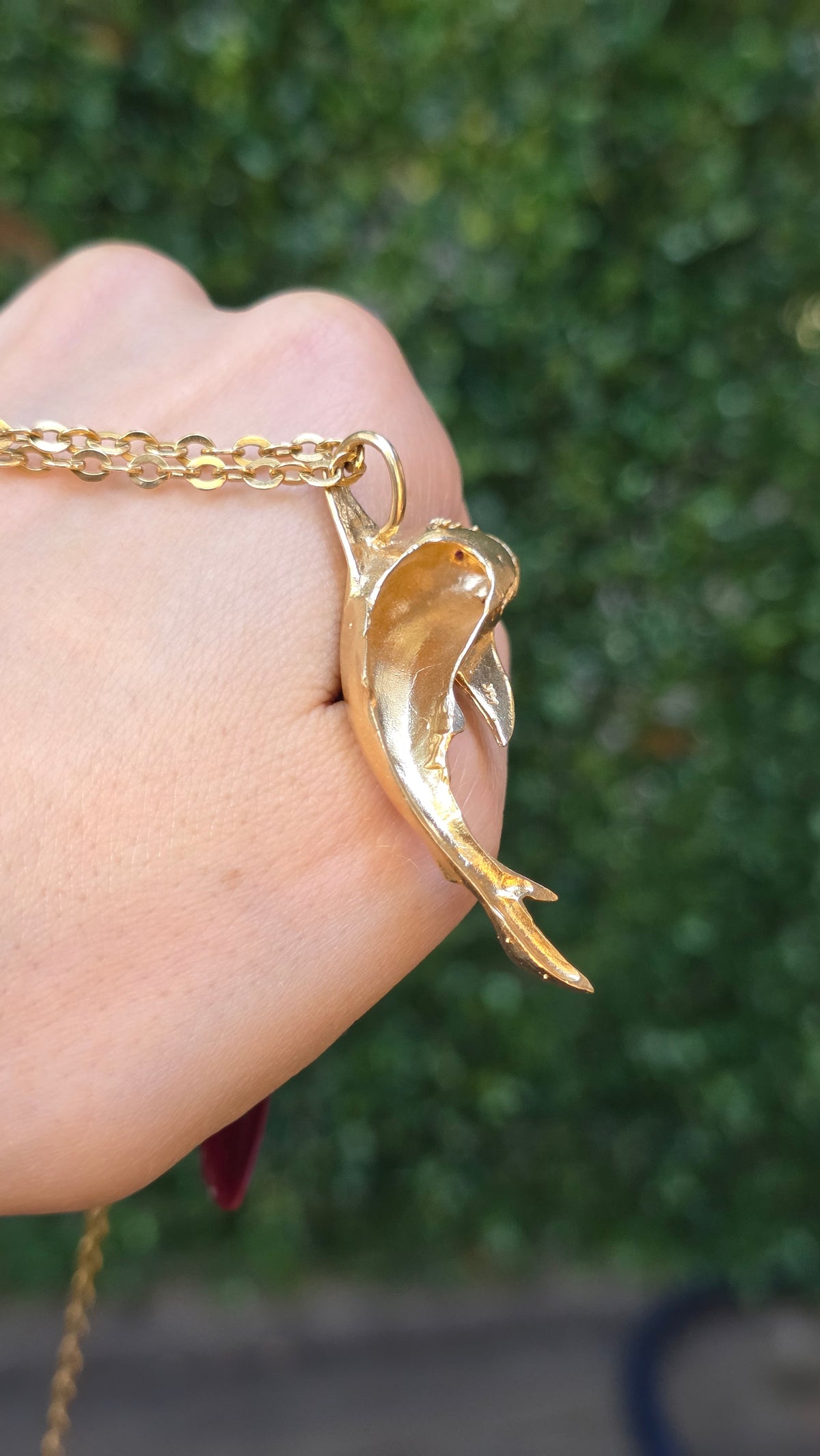 14k Shark Pendant