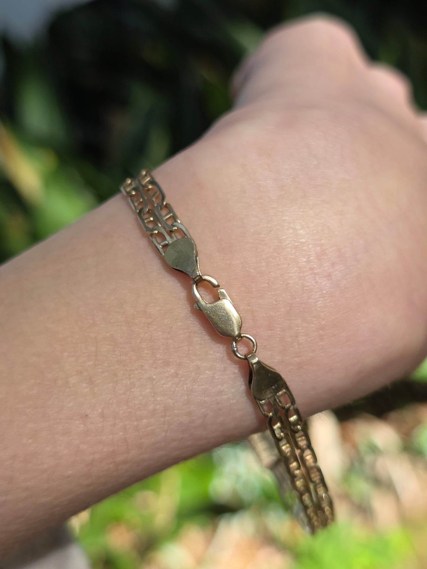 14k Mariner Link ID Bracelet