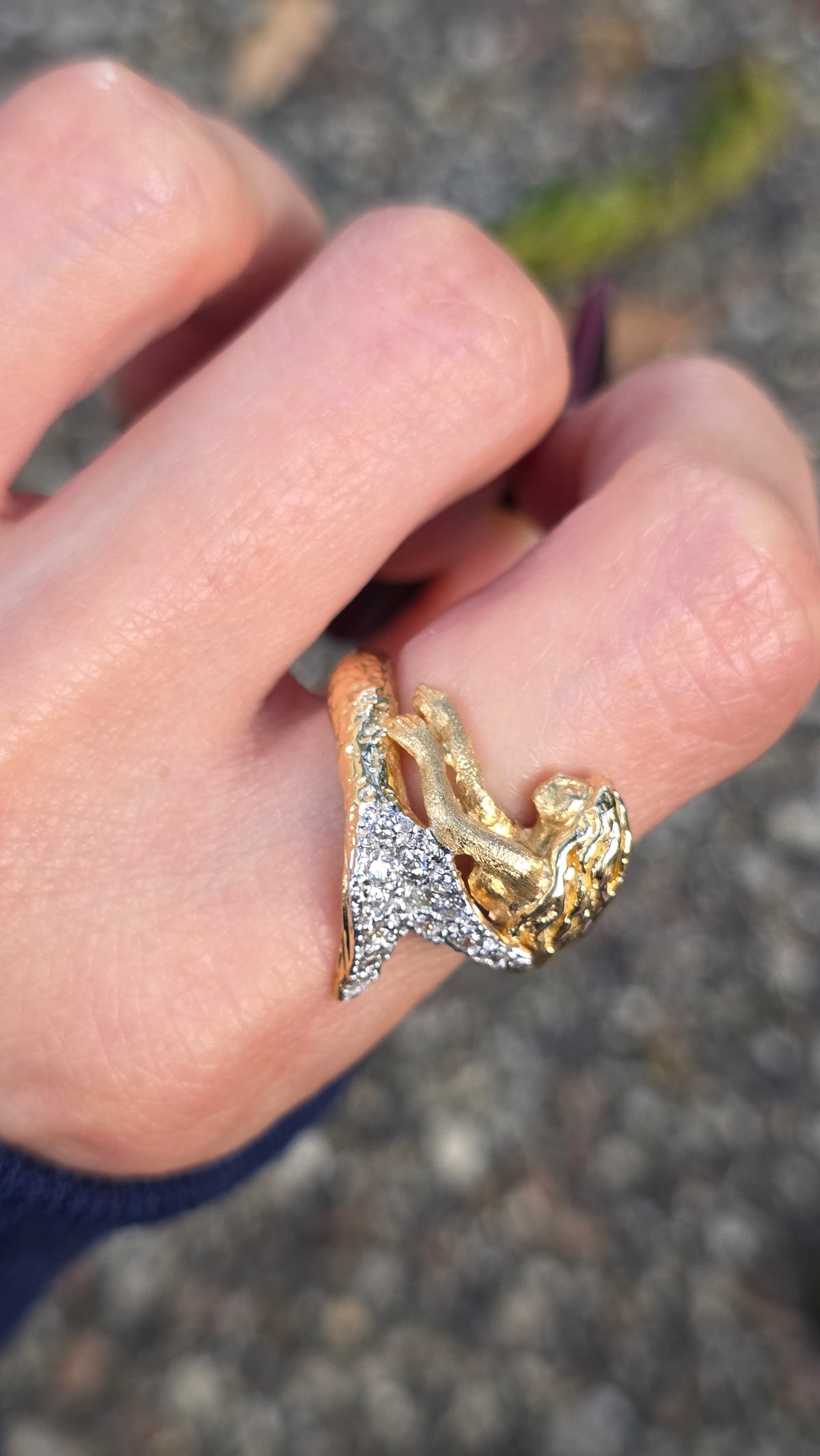 14k Mermaid Ring