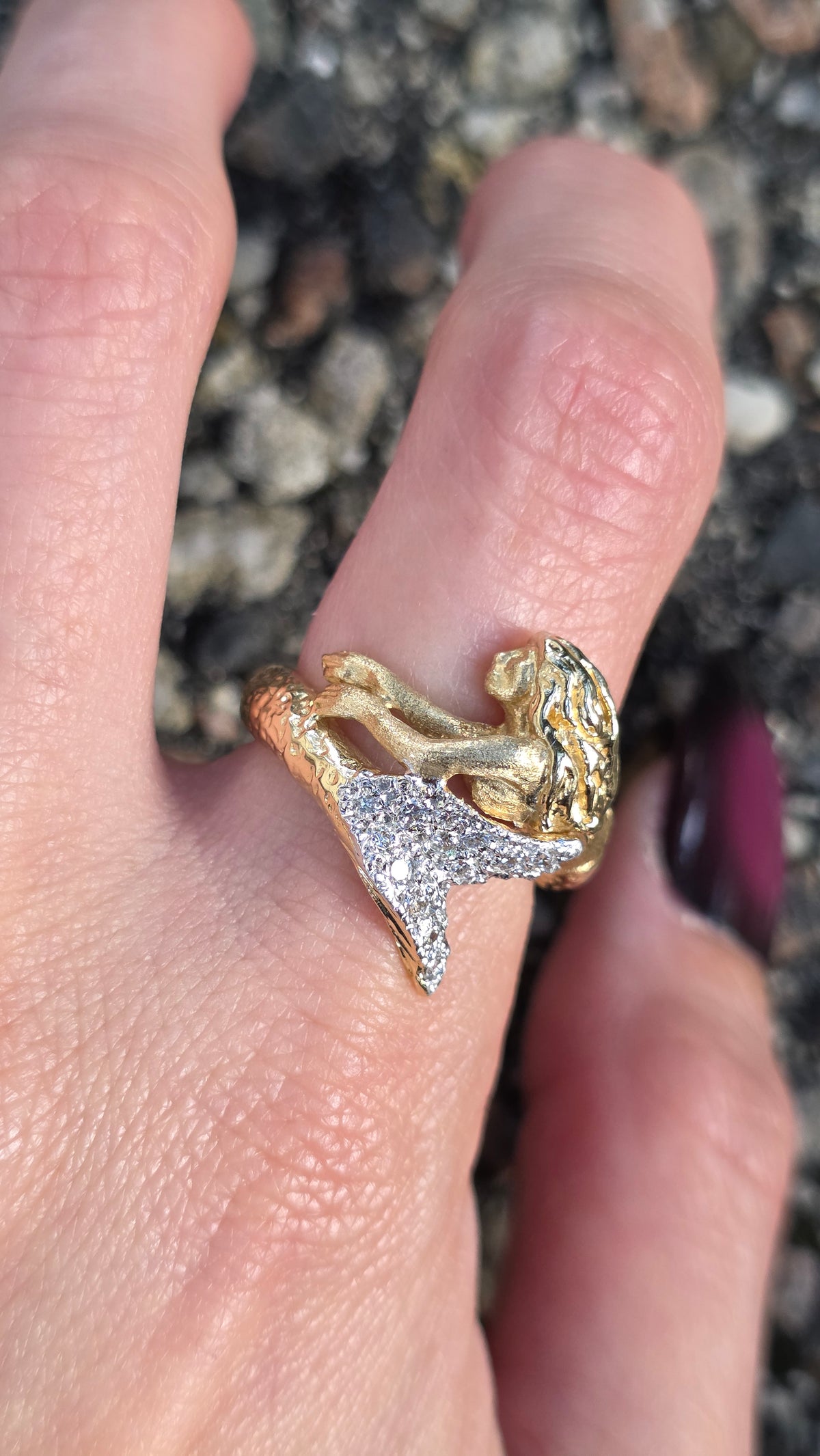 14k Mermaid Ring