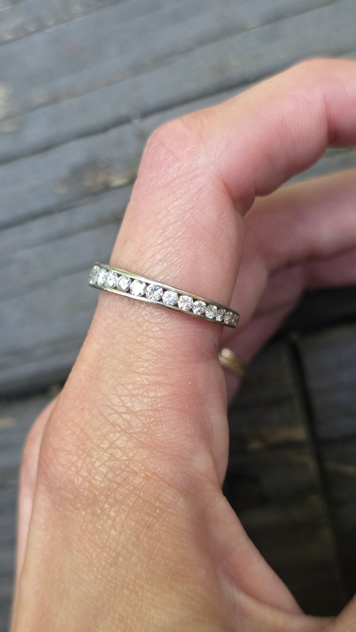 18k Diamond Eternity Band