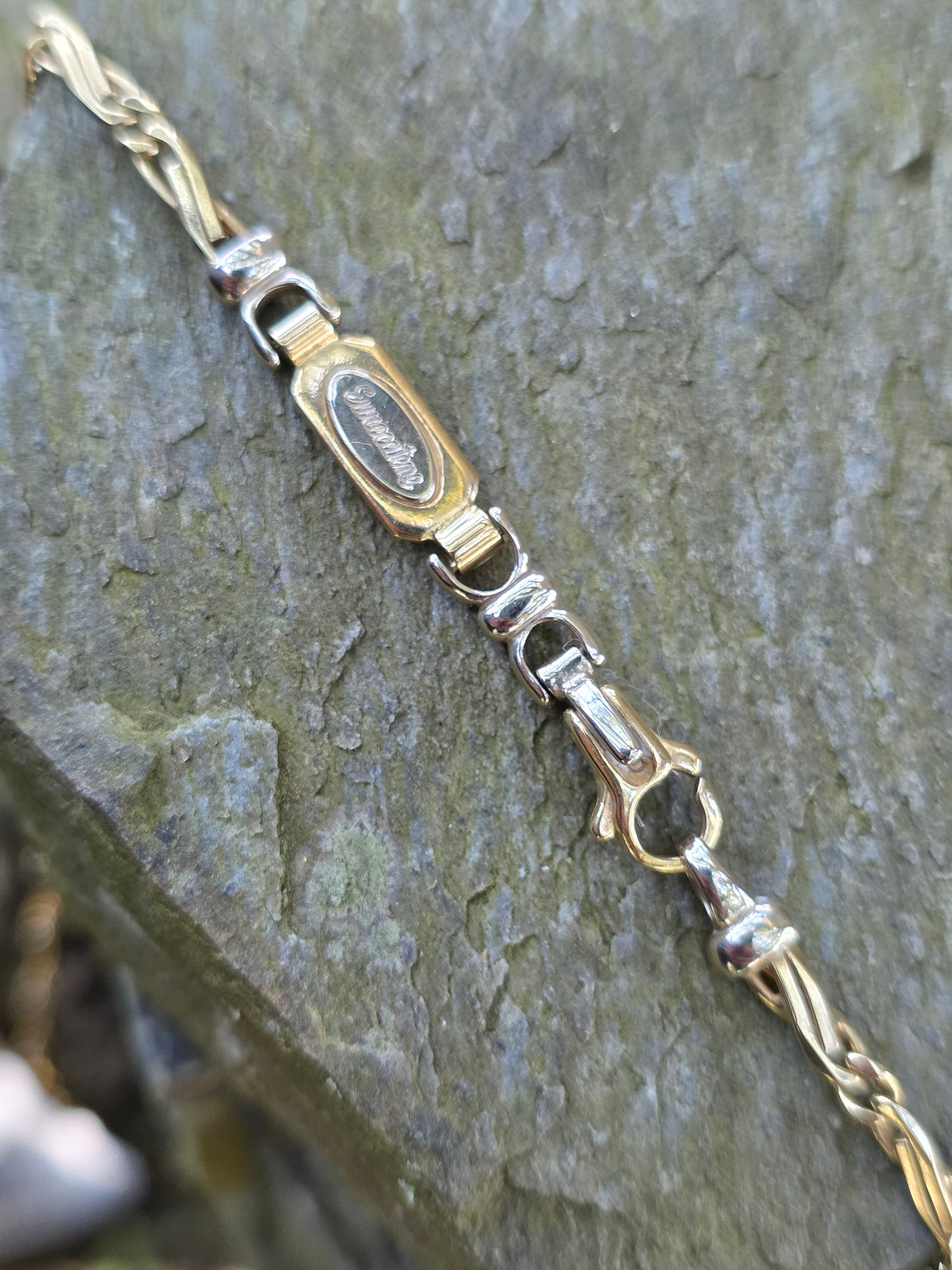 18k Fancy Link Eurocatene Necklace