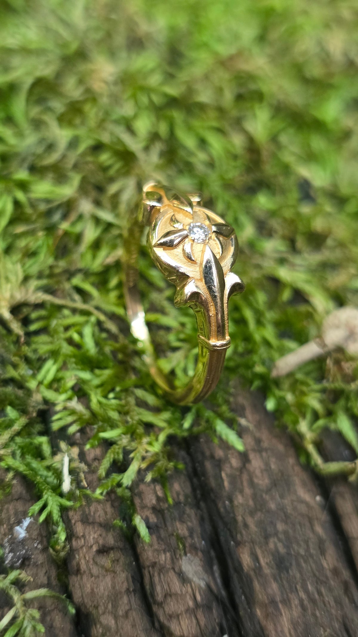 14k Fleur-de-lis Ring