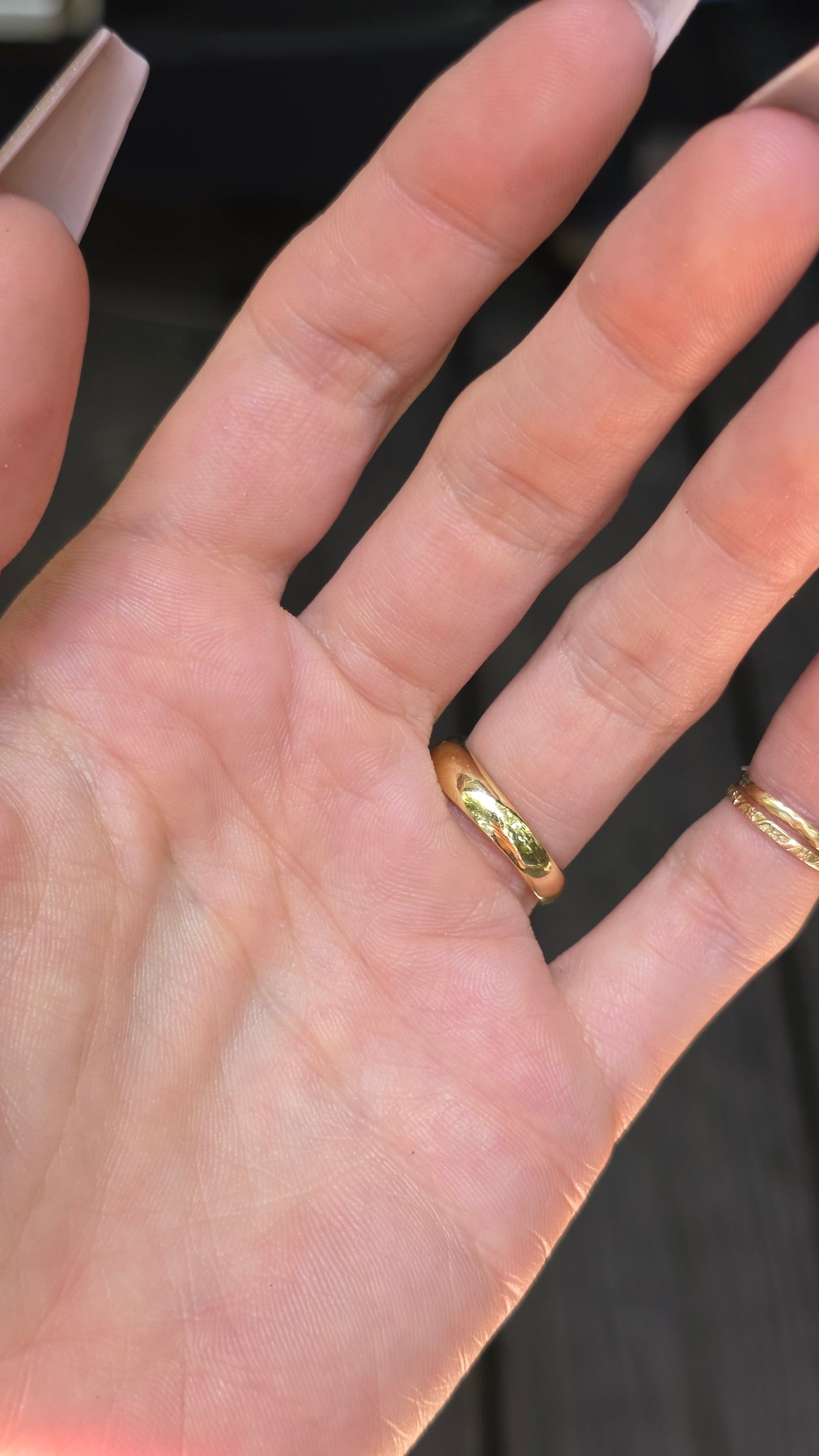 14k East-West Tanzanite Ring